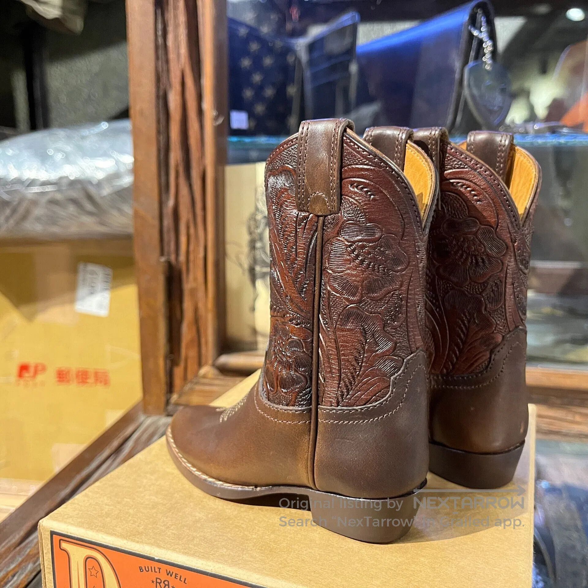 Other limited edition double rl cowboy boots. Size US 10 / EU 43 - 4 Thumbnail
