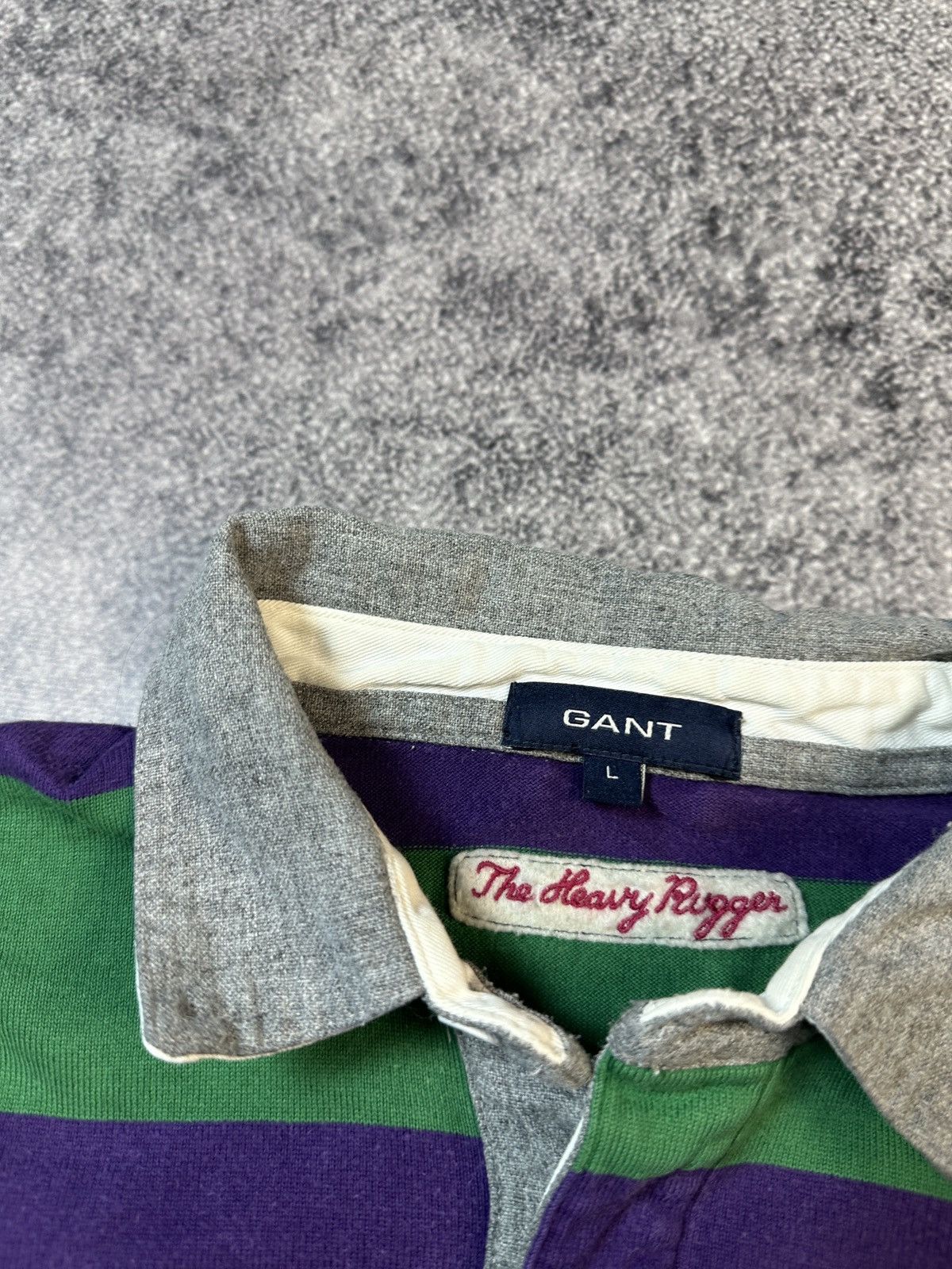 Gant × Vintage Vintage Gant Polo Long Rugbys Streetwear Rare Casual USA L Size US L / EU 52-54 / 3 - 4 Thumbnail