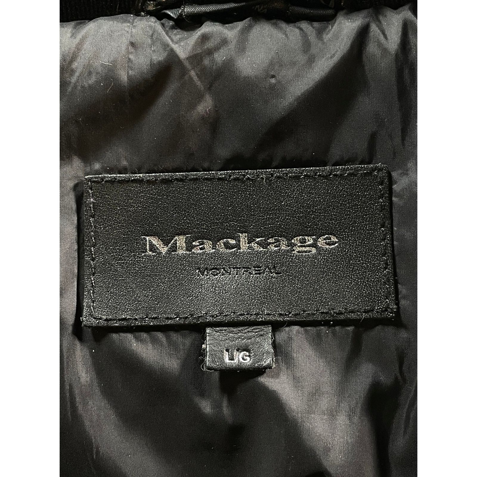 Mackage Mackage Adali Black Leather Jacket Size US L / EU 52-54 / 3 - 14 Thumbnail
