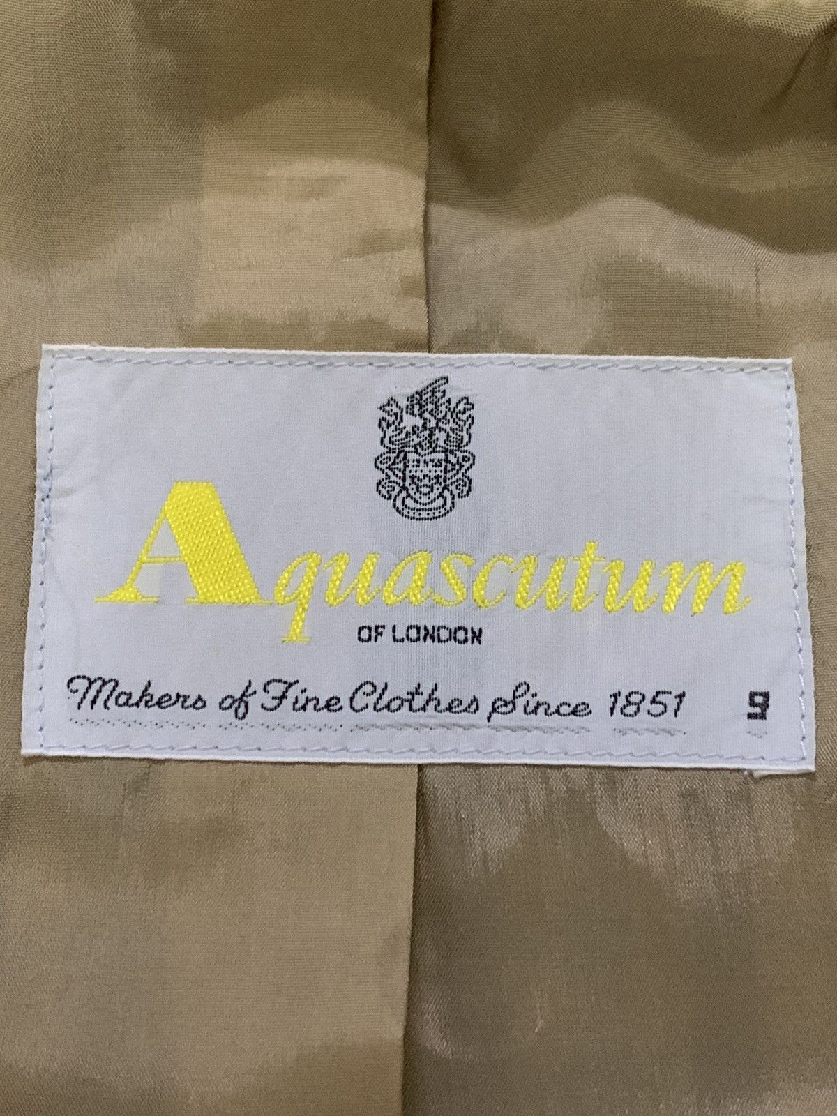 AQUASCUTUM Of London Zipper Jacket