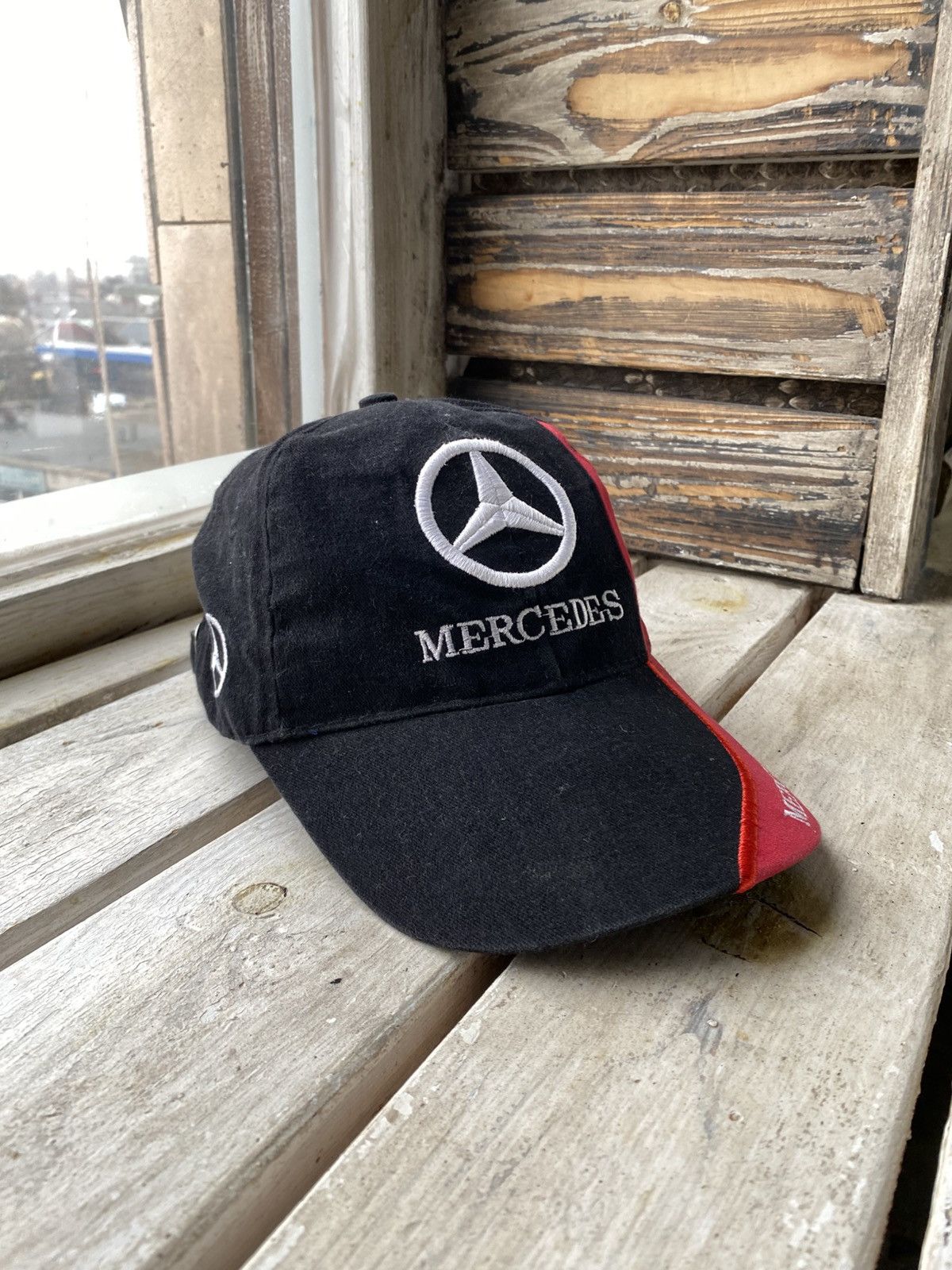 Mercedes-Benz × Vintage Vintage 00s Mercedes Benz Racing Formula One Cap Hat Size ONE SIZE - 1 Thumbnail