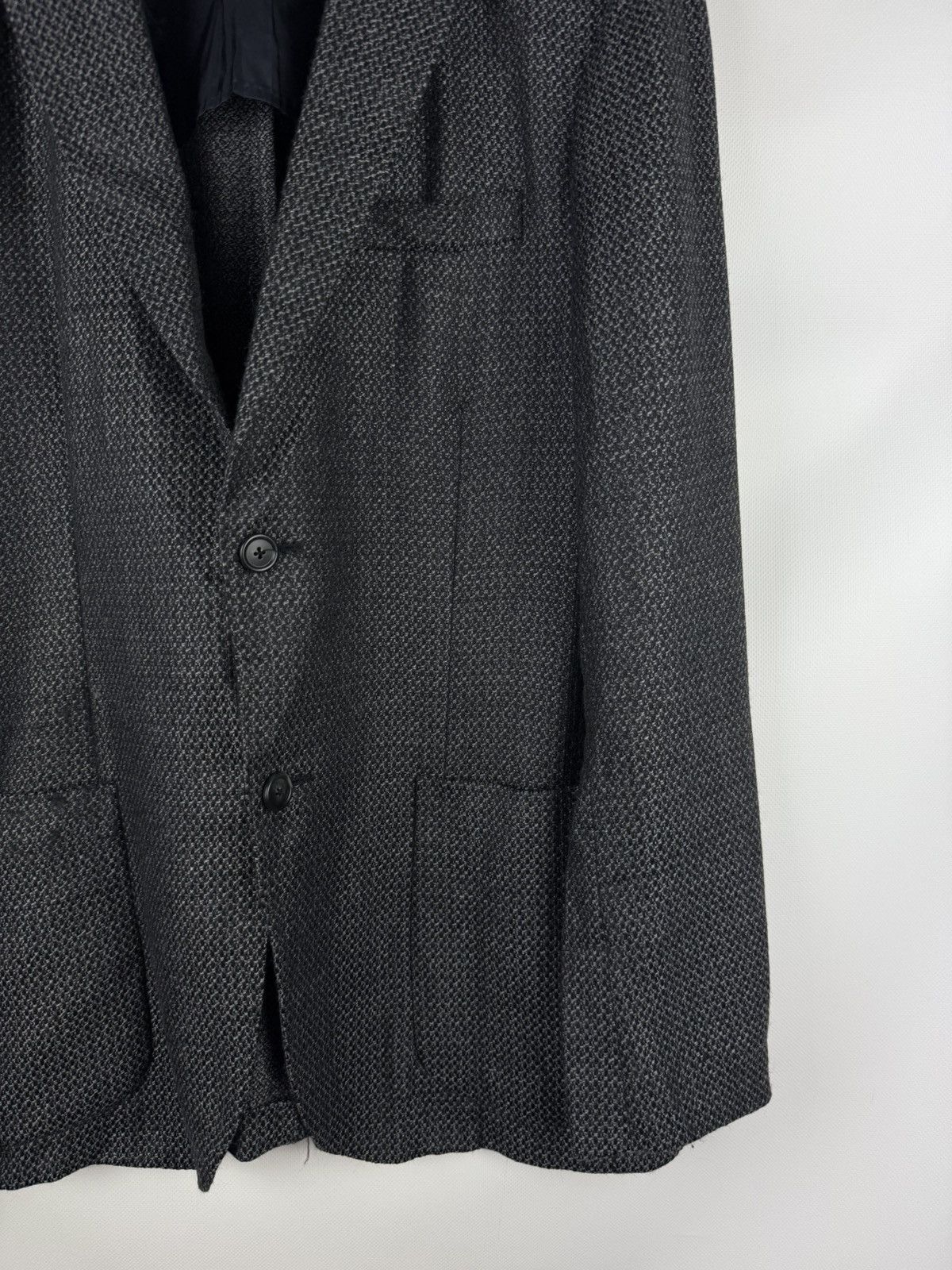 Z Zegna Z Zegna Drop 7 Shirt Wool Half Lined Blazer Jacket Sportcoat Size 40R - 6 Thumbnail