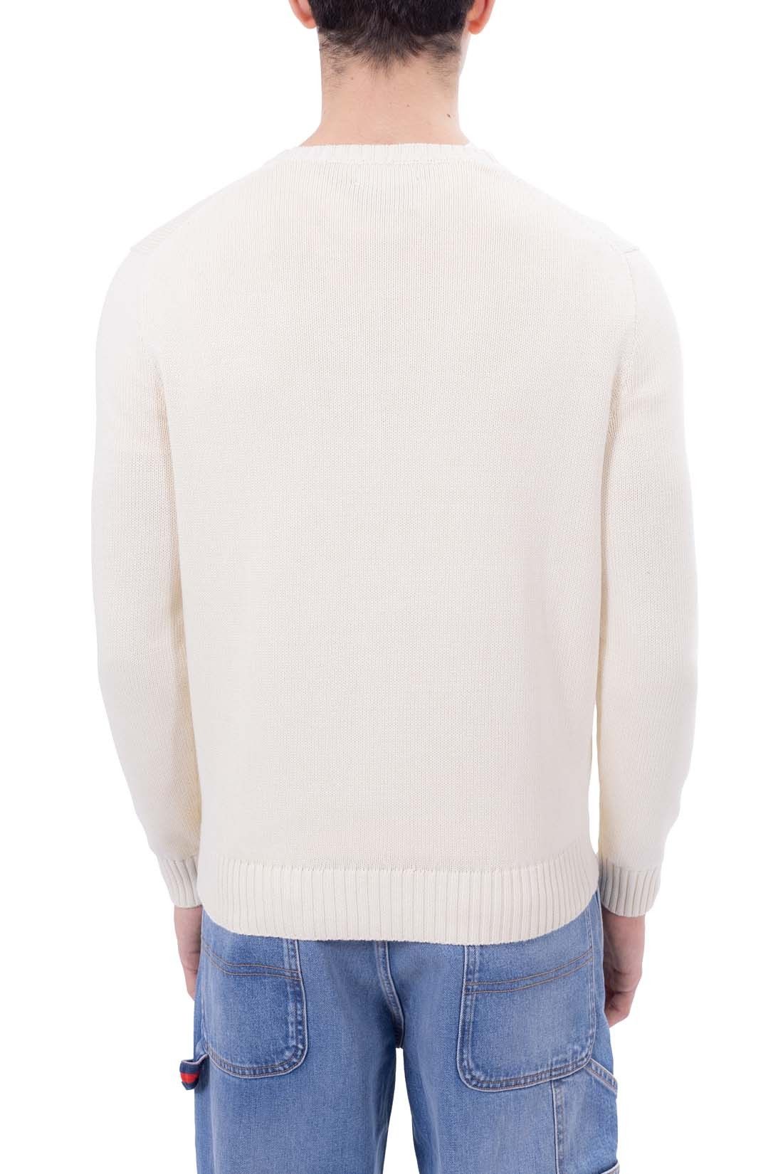 Polo Ralph Lauren o1s22i1n0125 Cotton Sweater in Cream Size US M / EU 48-50 / 2 - 2 Thumbnail