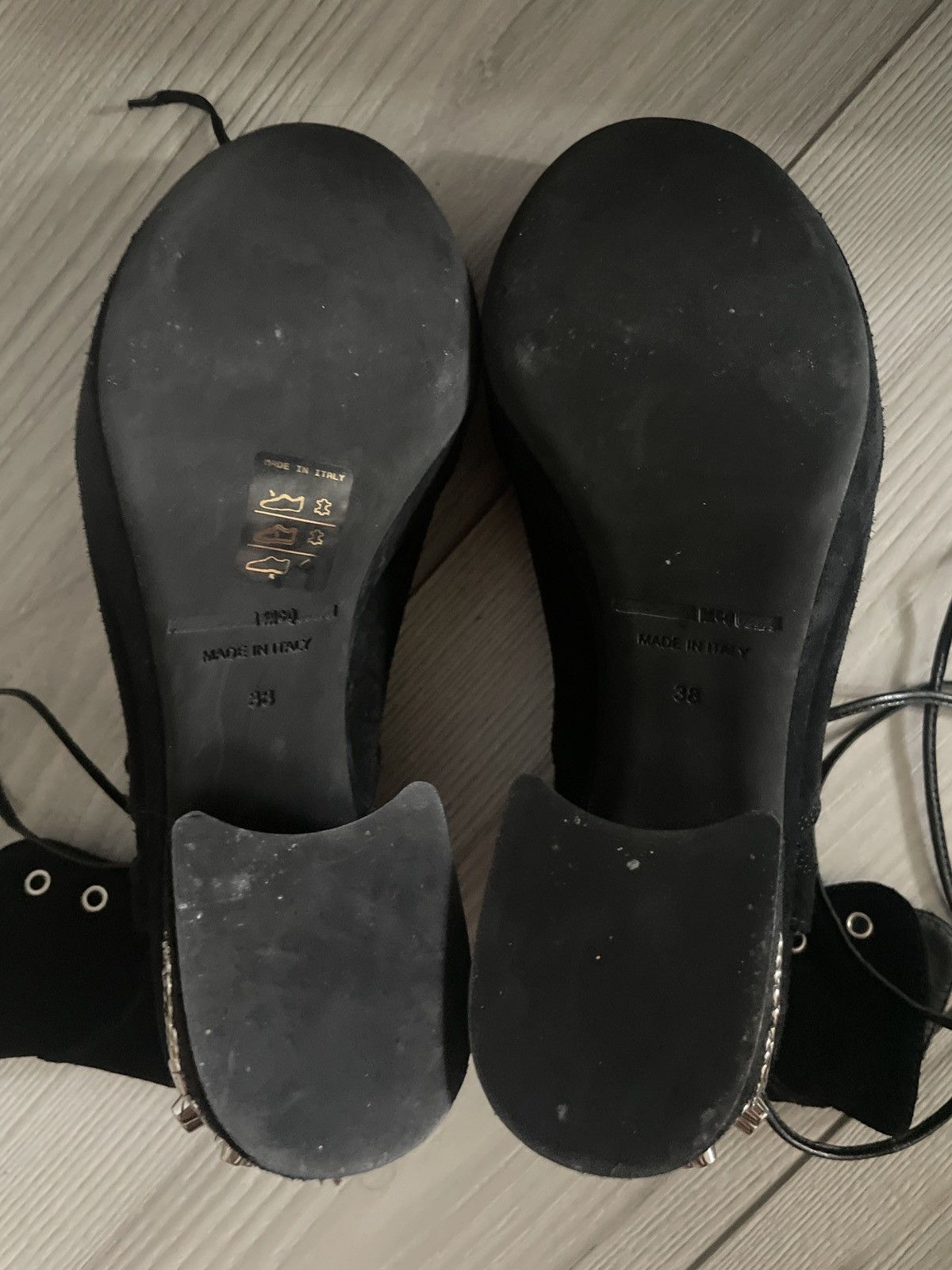 Alexander McQueen MCQ by Aleksander McQueen heels Boots mainline avant garde Size US 7 / IT 37 - 17 Thumbnail