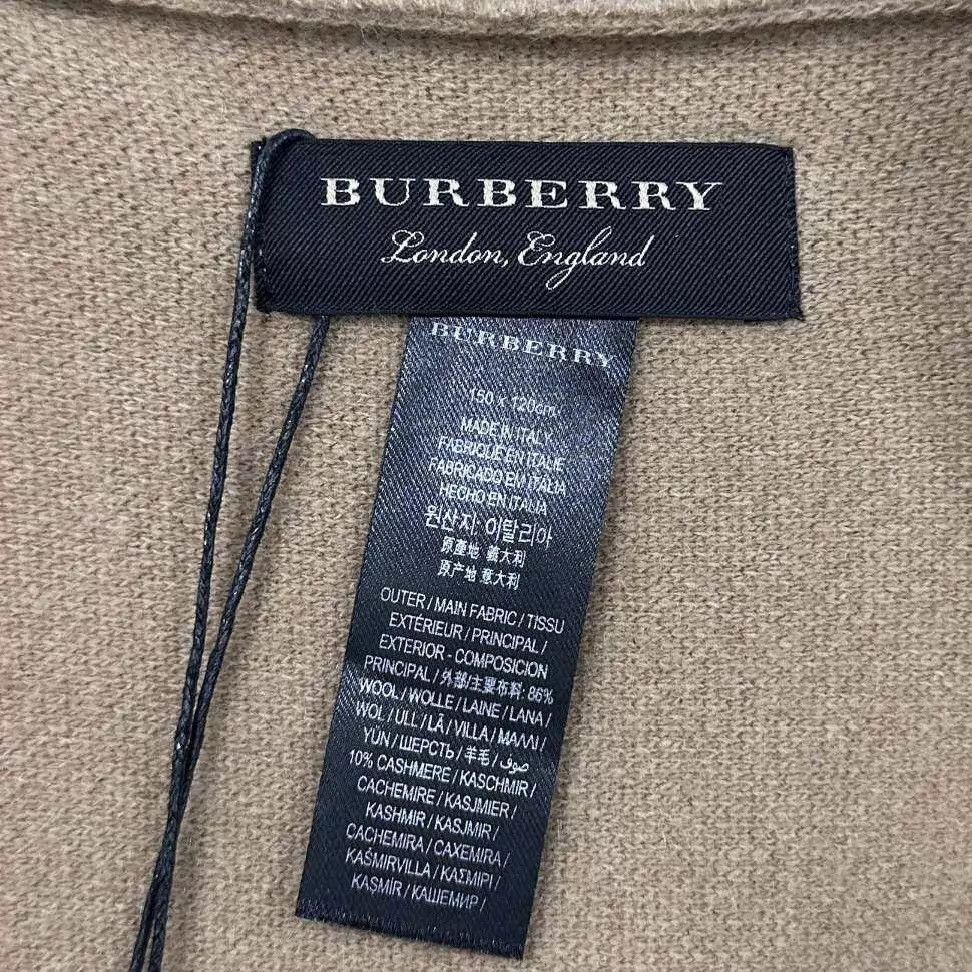 Burberry Burberry Camel Logo Cape Coat 150x120cm Size ONE SIZE - 5 Thumbnail