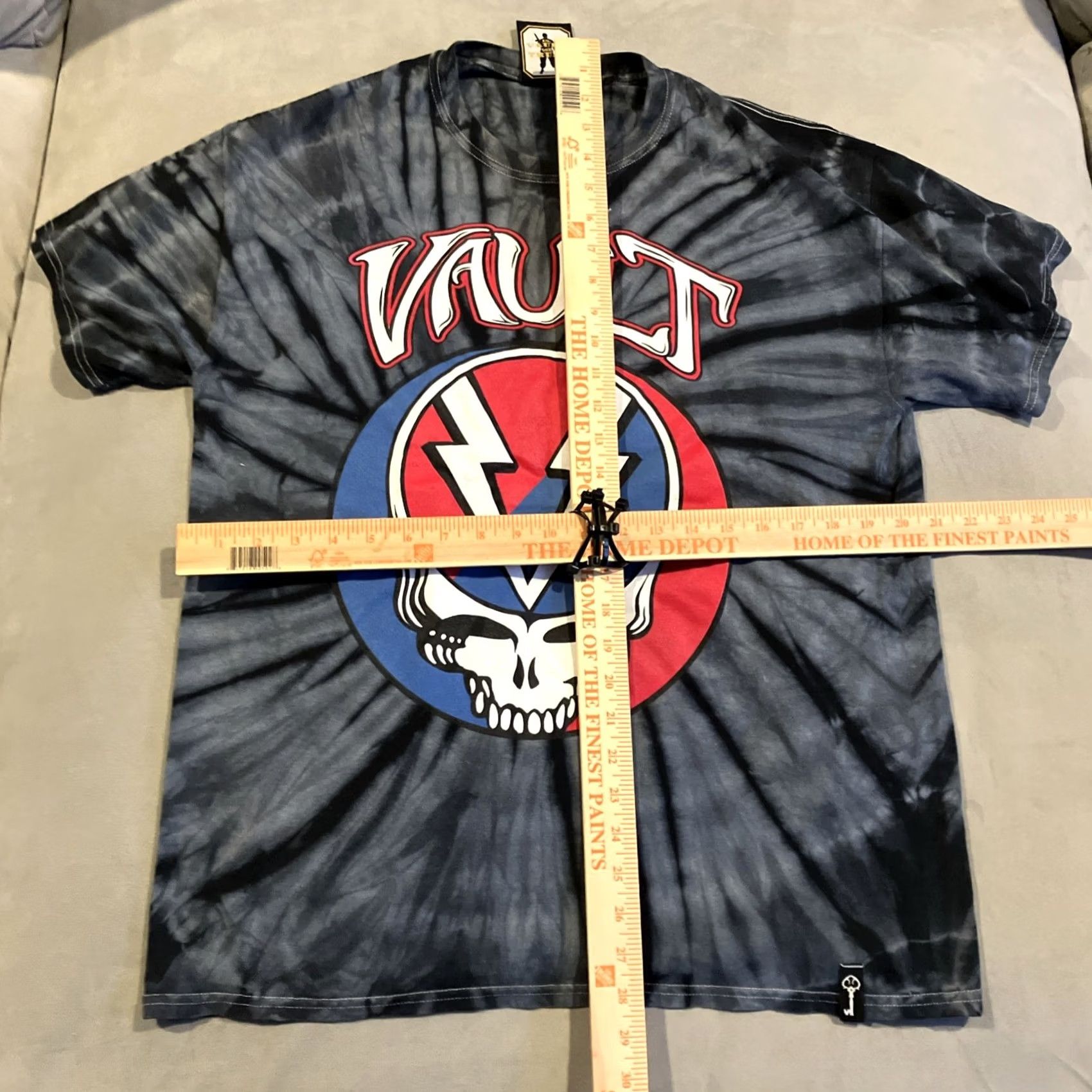 X-LARGE RARE Shirt - Vault Harlem - GRATEFUL DEAD - Steal Your Face - Large Size US L / EU 52-54 / 3 - 4 Thumbnail