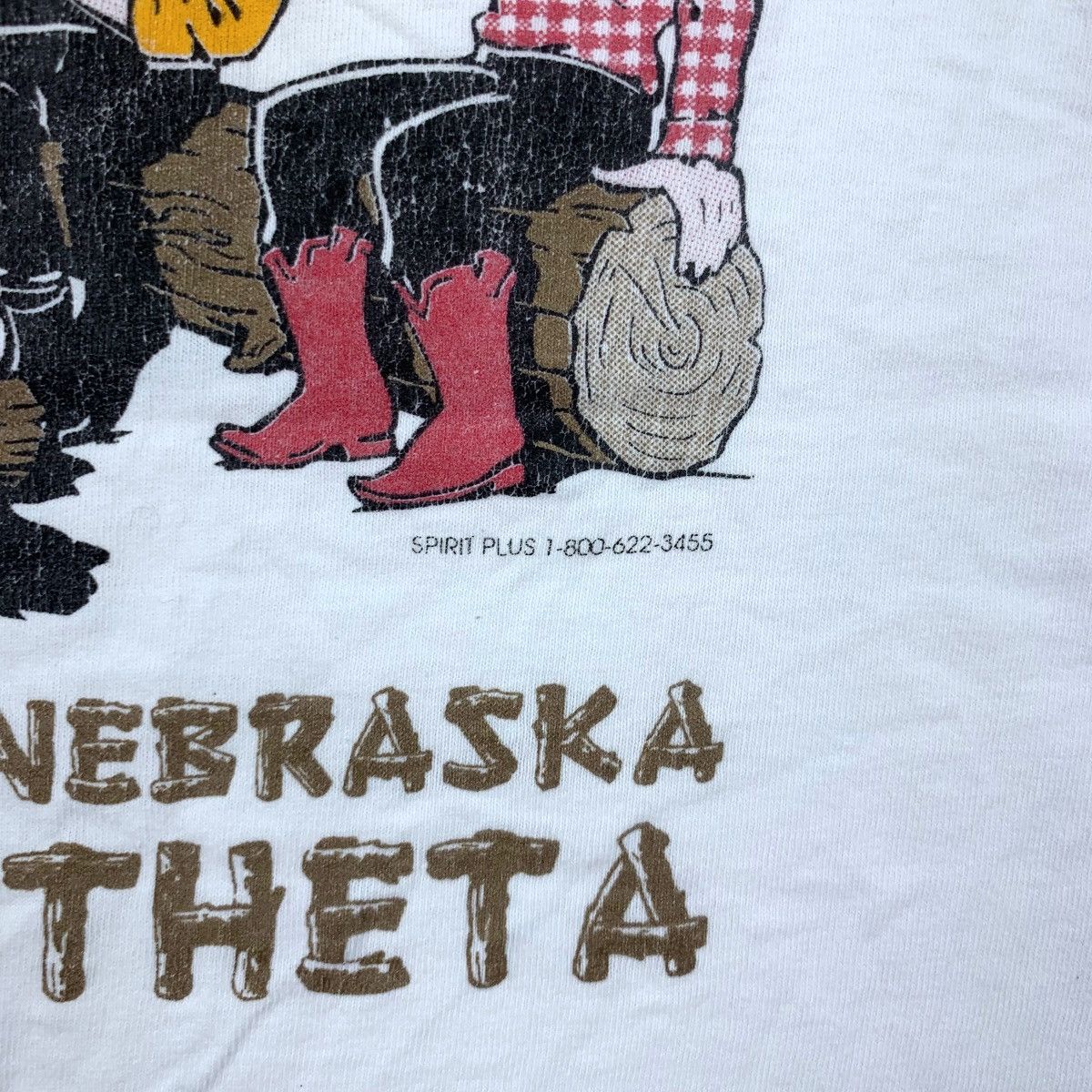 Fruit Of The Loom Vintage 1995 PHI DELTA THETA University Of Nebraska Size US XL / EU 56 / 4 - 6 Thumbnail