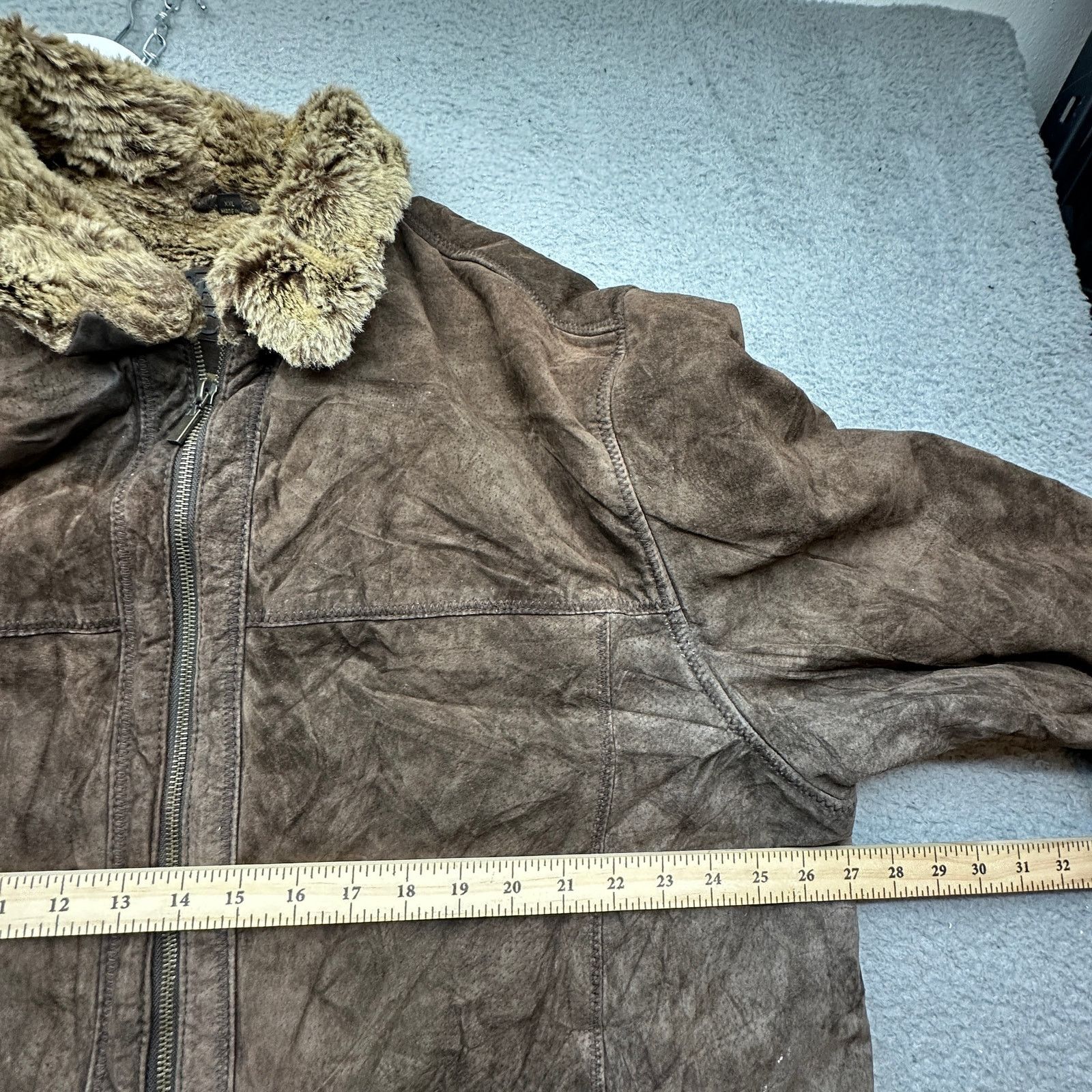 Robert Comstock RC Robert Comstock Expedition Suede Leather Jacket XXL Size US XXL / EU 58 / 5 - 5 Thumbnail
