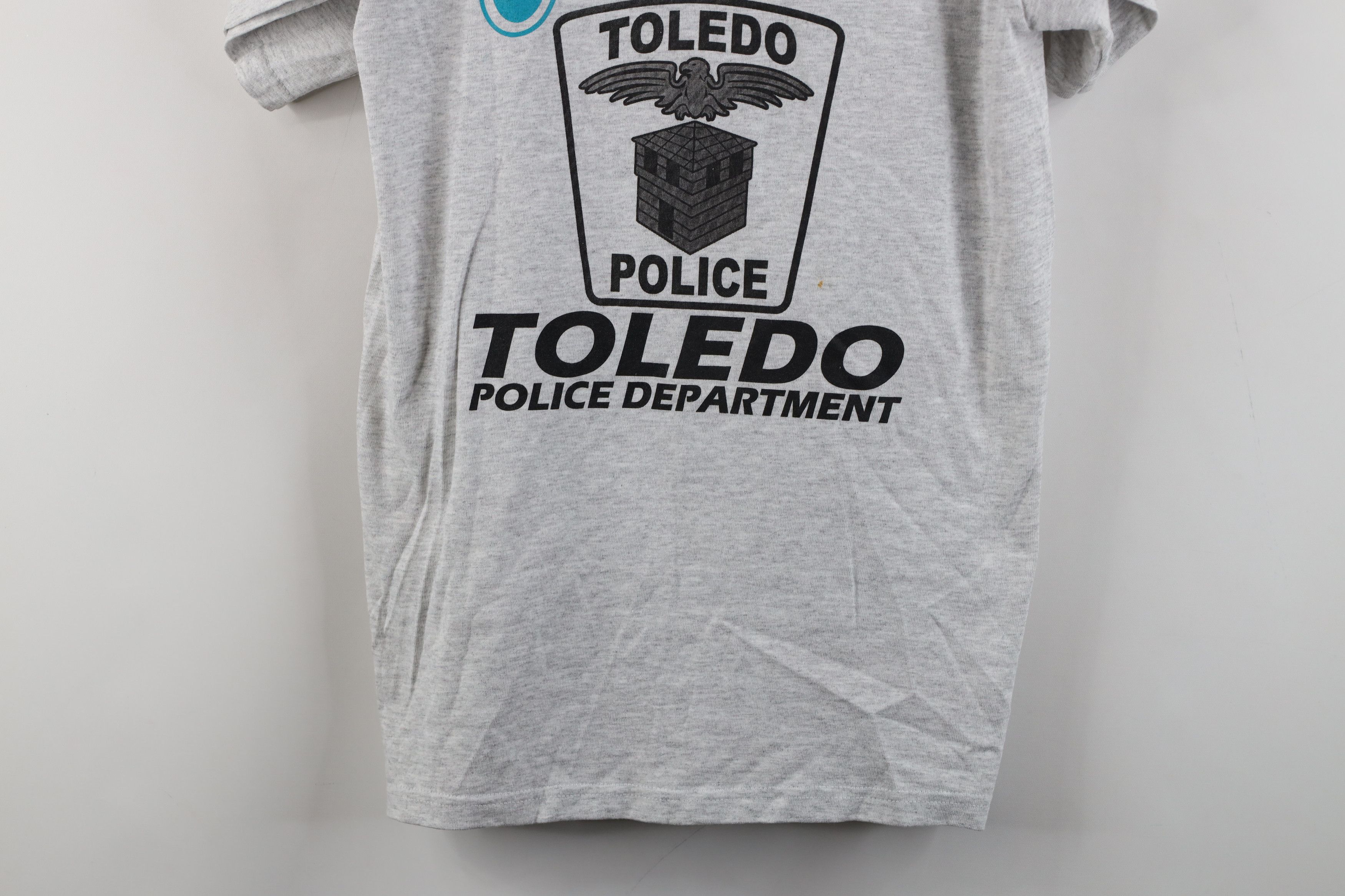 Vintage Vintage 90s Gang Resistance Toledo Ohio Police T-Shirt Gray Size US S / EU 44-46 / 1 - 3 Thumbnail