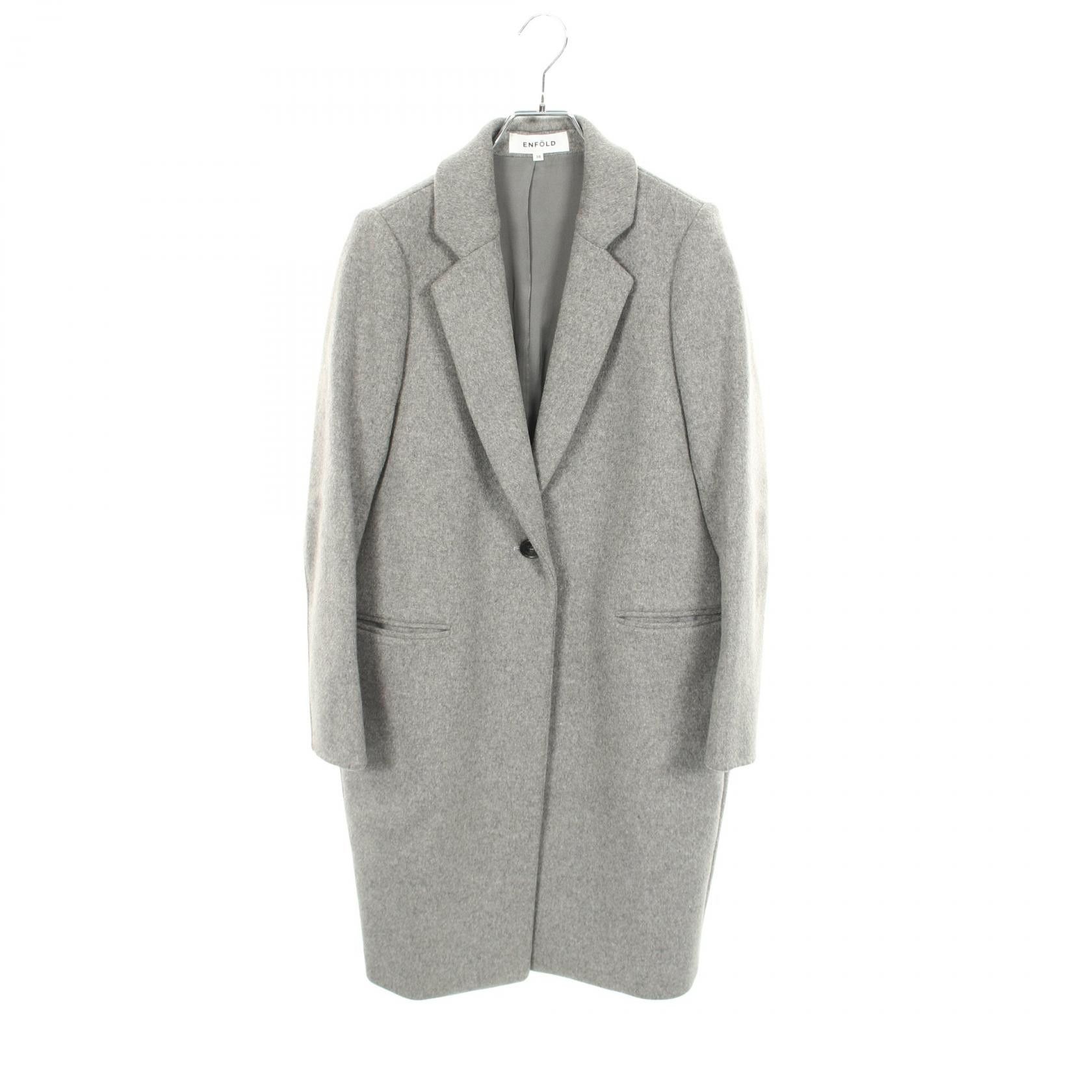 Other Other ENFOLD Wool Coat Textile Outerwear DUTY FREE for USA Size ONE SIZE - 1 Thumbnail