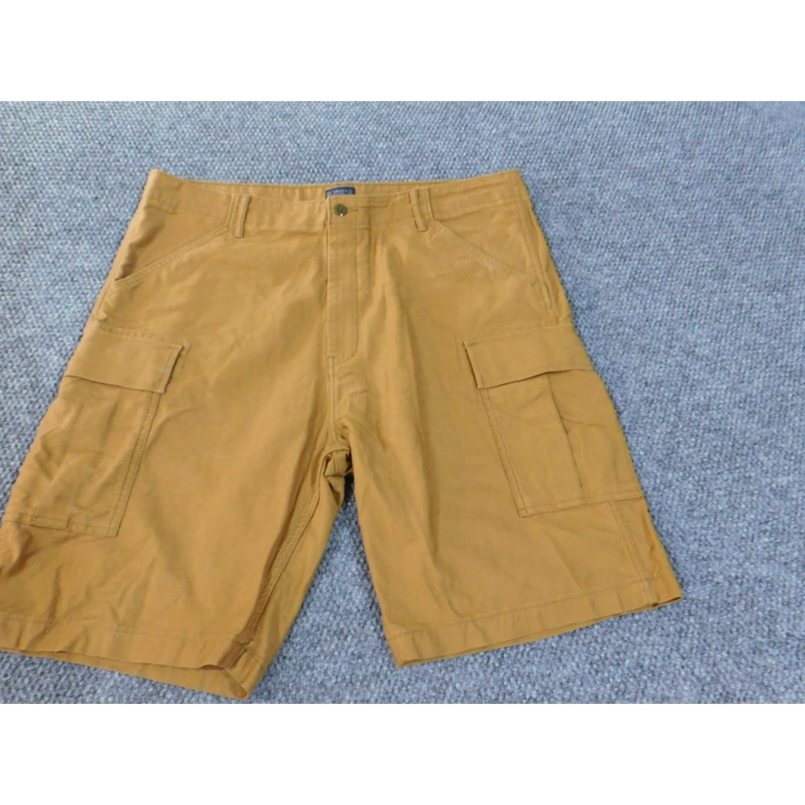 Levi's Levi's Cargo Shorts Mens 40 Brown Regular Classic Pockets Retro Vintage No Size US 40 / EU 56 - 3 Thumbnail