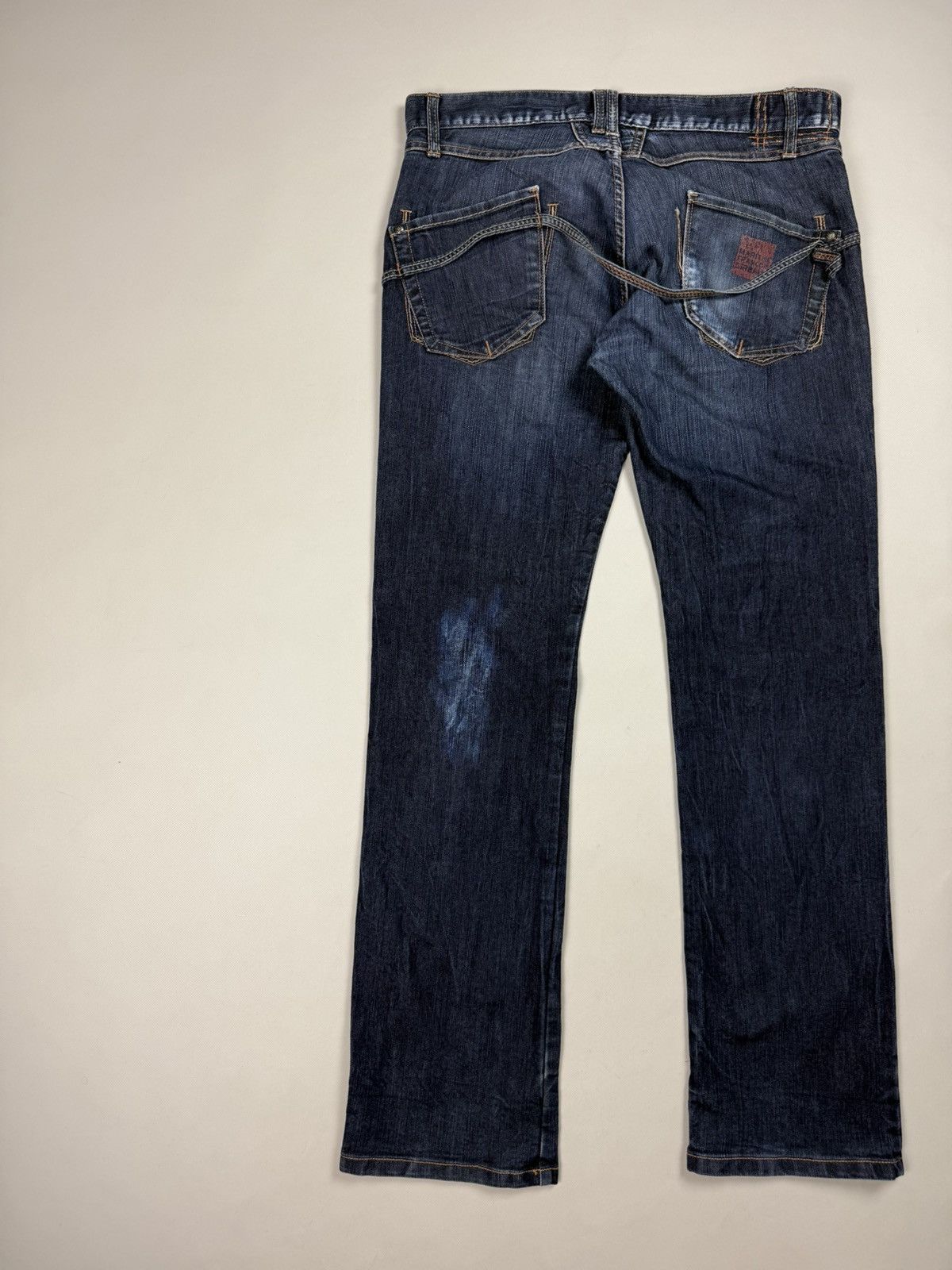 Marithe + Francois Girbaud Marithe Francois Girbaud Vintage Avant-Garde Denim Jeans Size US 32 / EU 48 - 19 Thumbnail