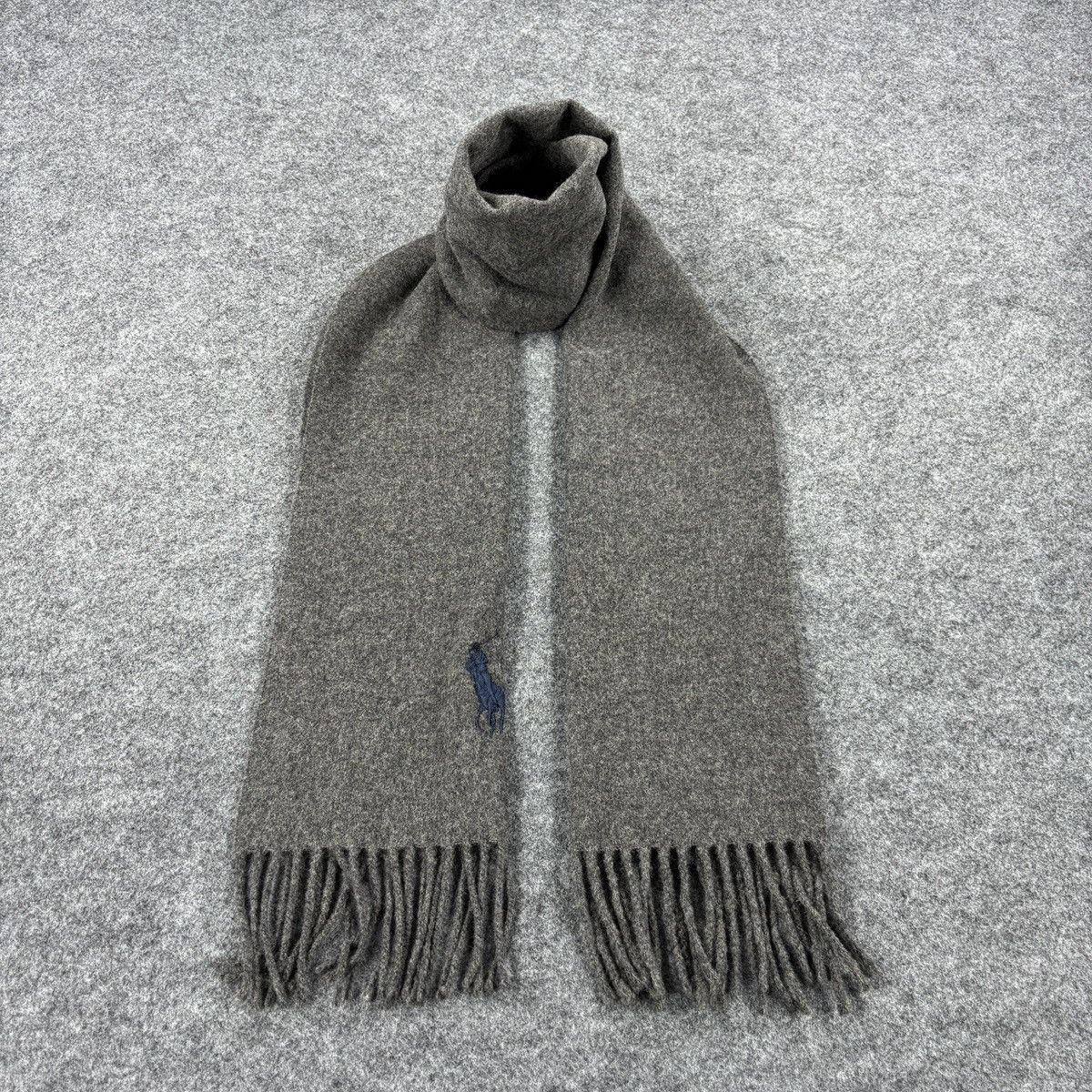 Polo Ralph Lauren × Vintage Polo Ralph Lauren Scarf # D725 # Muffler # Neckwear Size ONE SIZE - 1 Thumbnail