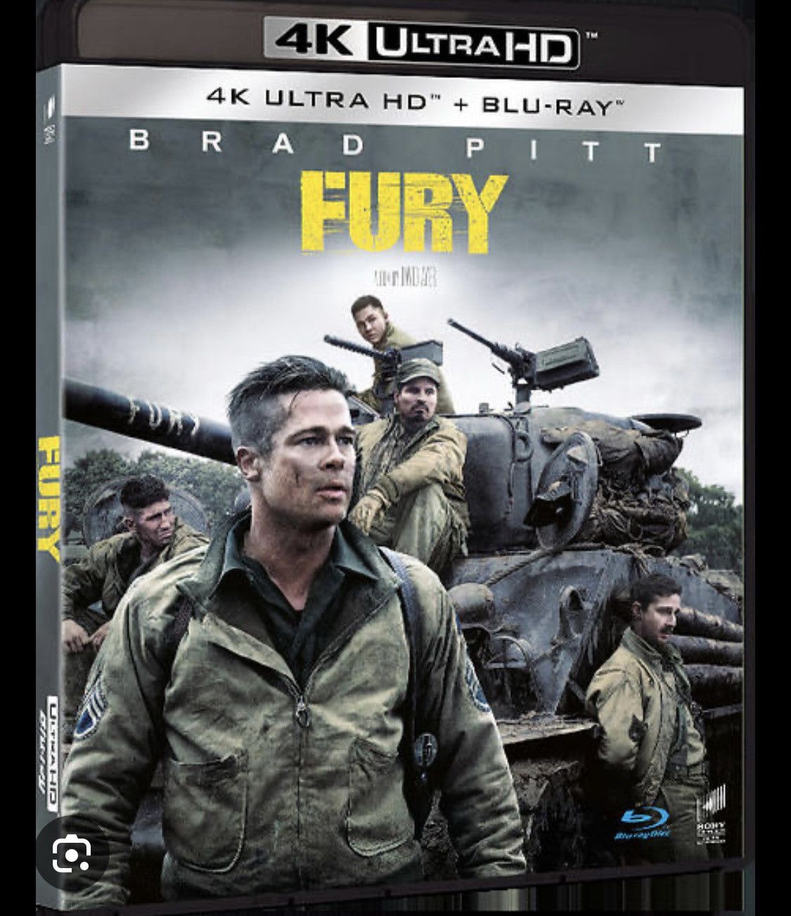 Other Fury movie promo shirt brad pitt shia labeouf film Size US XL / EU 56 / 4 - 14 Thumbnail