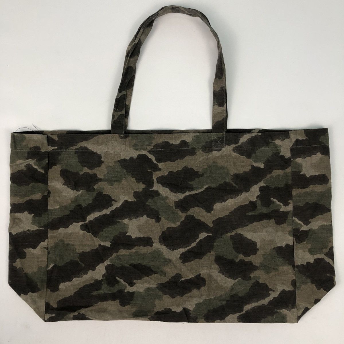 A.P.C. A.P.C. CAMO CANVAS TOTE BAG Size ONE SIZE - 3 Thumbnail