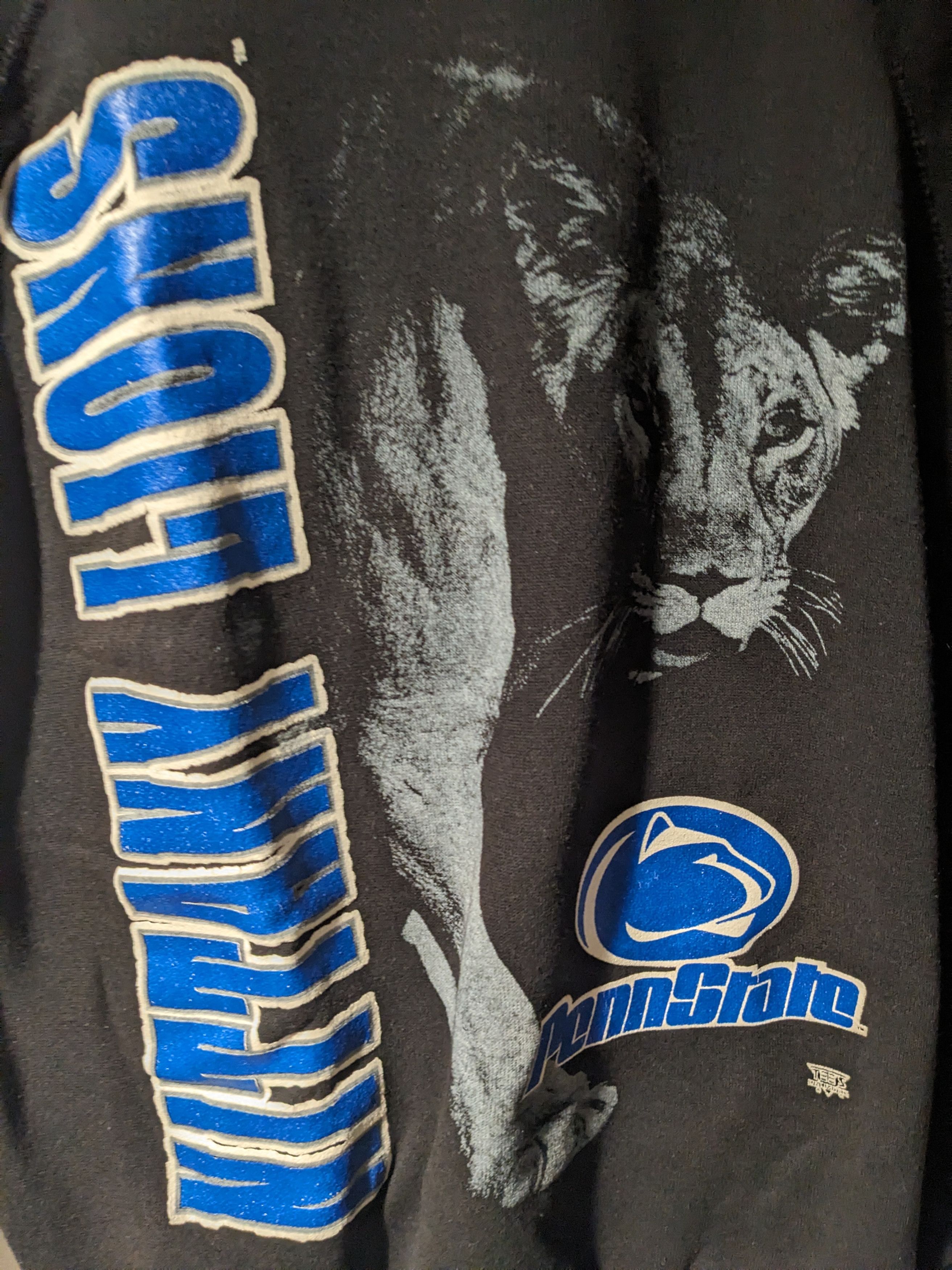 Vintage Vintage 90s Penn State University Nittany Lions Sweatshirt Size US L / EU 52-54 / 3 - 2 Thumbnail