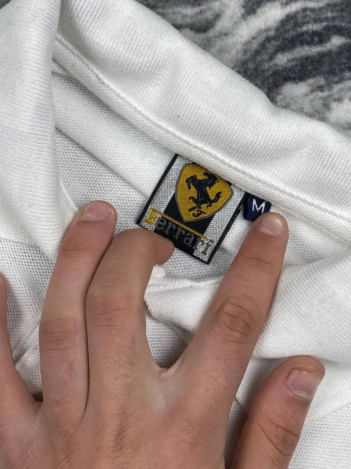 Ferrari Vintage Ferrari Polo Shirt Racing F1 Big Logo Size US M / EU 48-50 / 2 - 4 Thumbnail