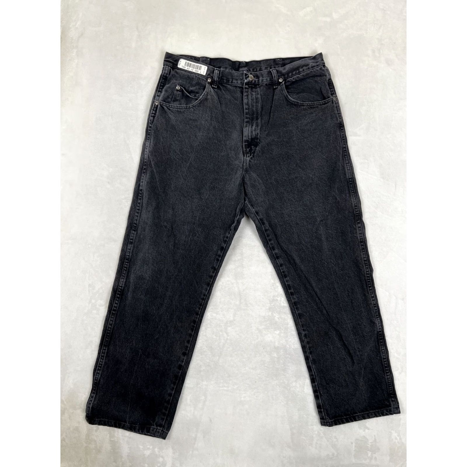 Wrangler VINTAGE Wrangler Cowboy Cut Denim Jeans Size 36x30 Black 5-Pocket Wrangler Men Cowboy 90s Size US 36 / EU 52 - 2 Thumbnail