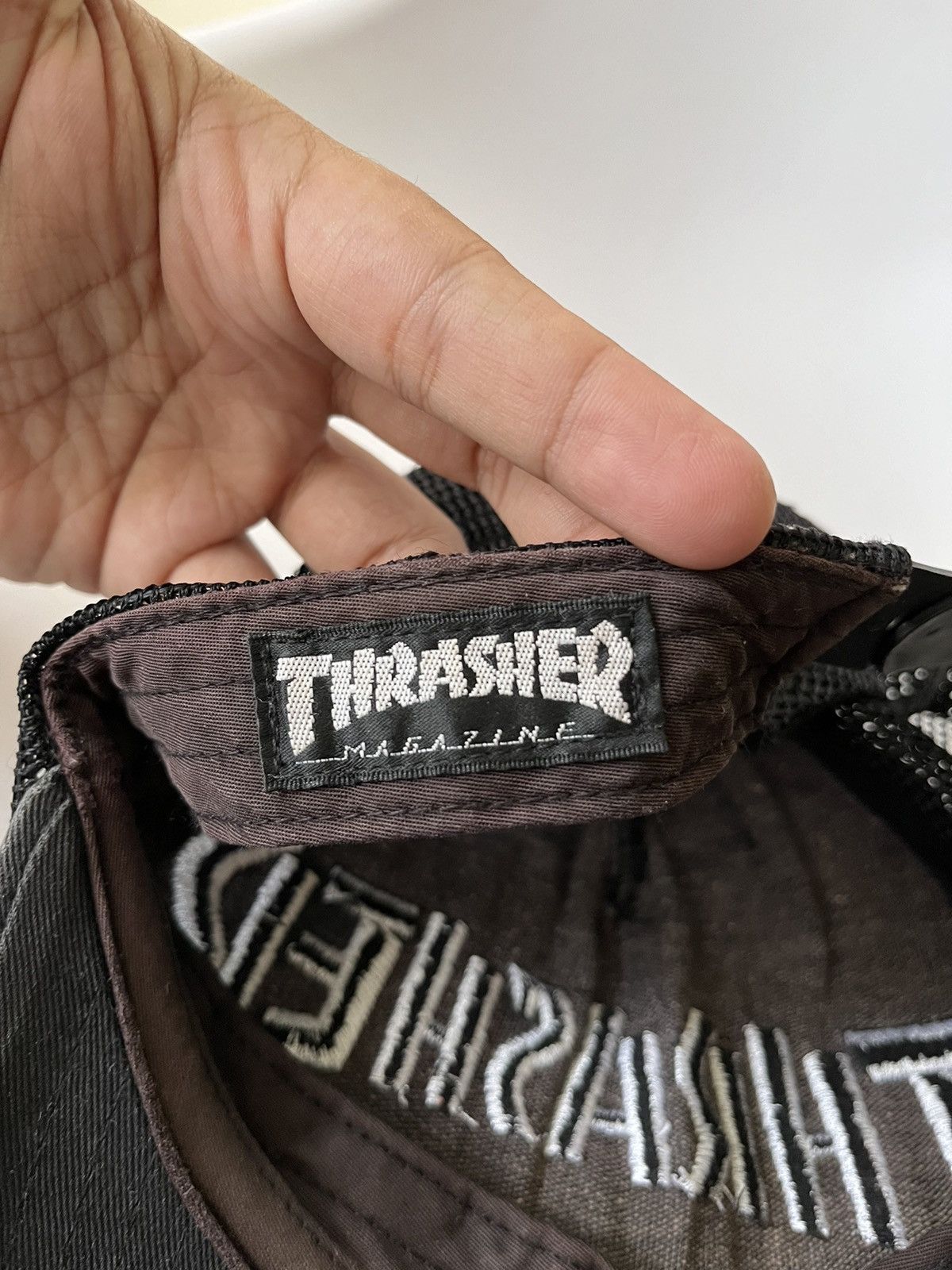 Thrasher Thrasher Magazine Trucker Hat Size ONE SIZE - 12 Thumbnail