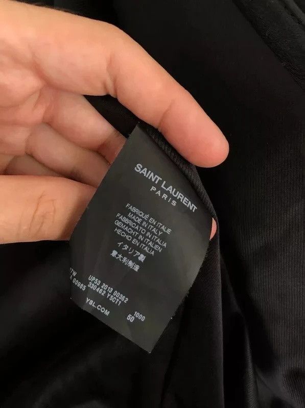 Saint Laurent Paris Saint Laurent L17 Hedi Era Leather Jacket Size US M / EU 48-50 / 2 - 9 Thumbnail