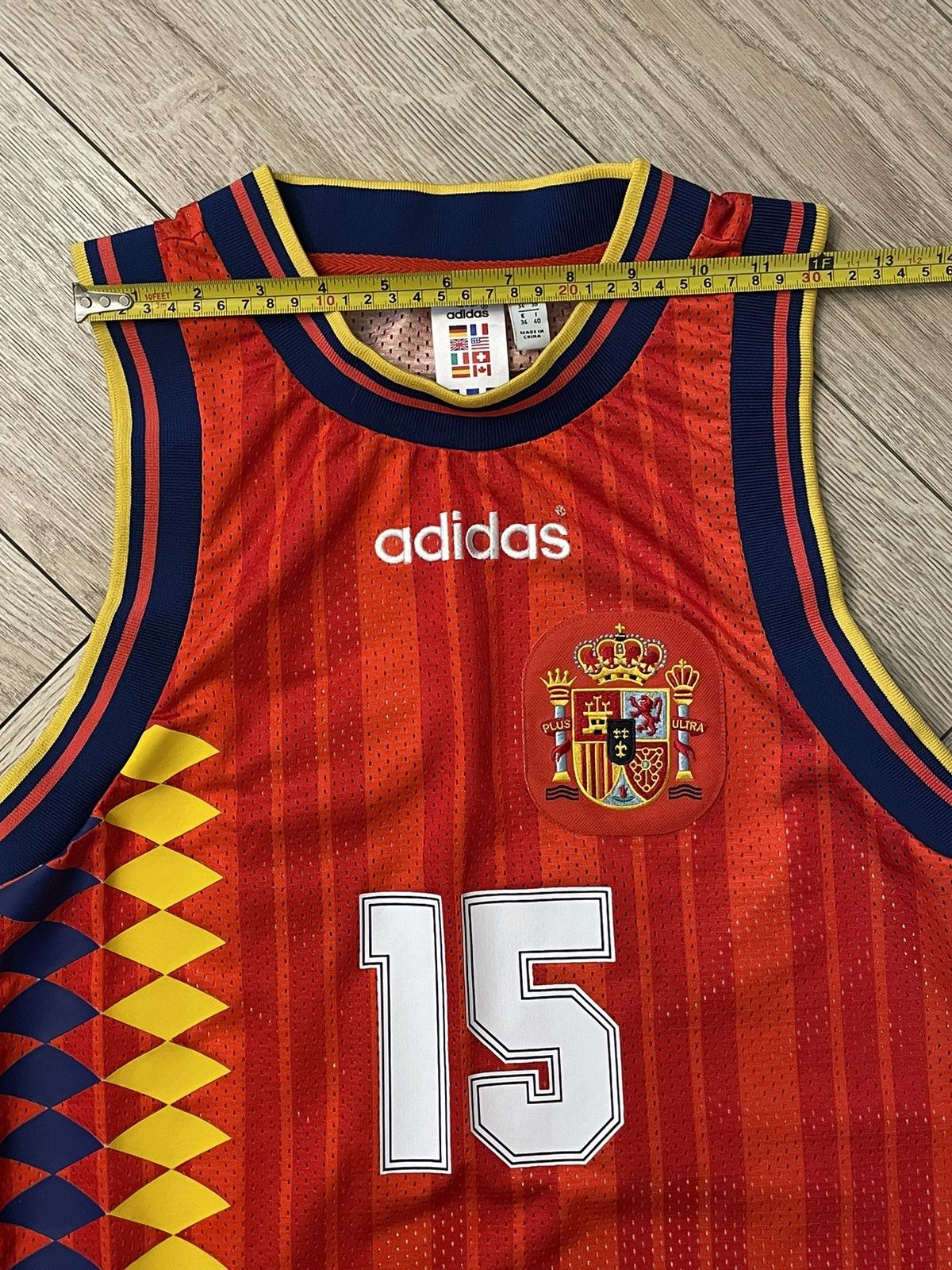Adidas Adidas Originals Tank Top Spain Football Vest Dress Size S / US 4 / IT 40 - 9 Thumbnail