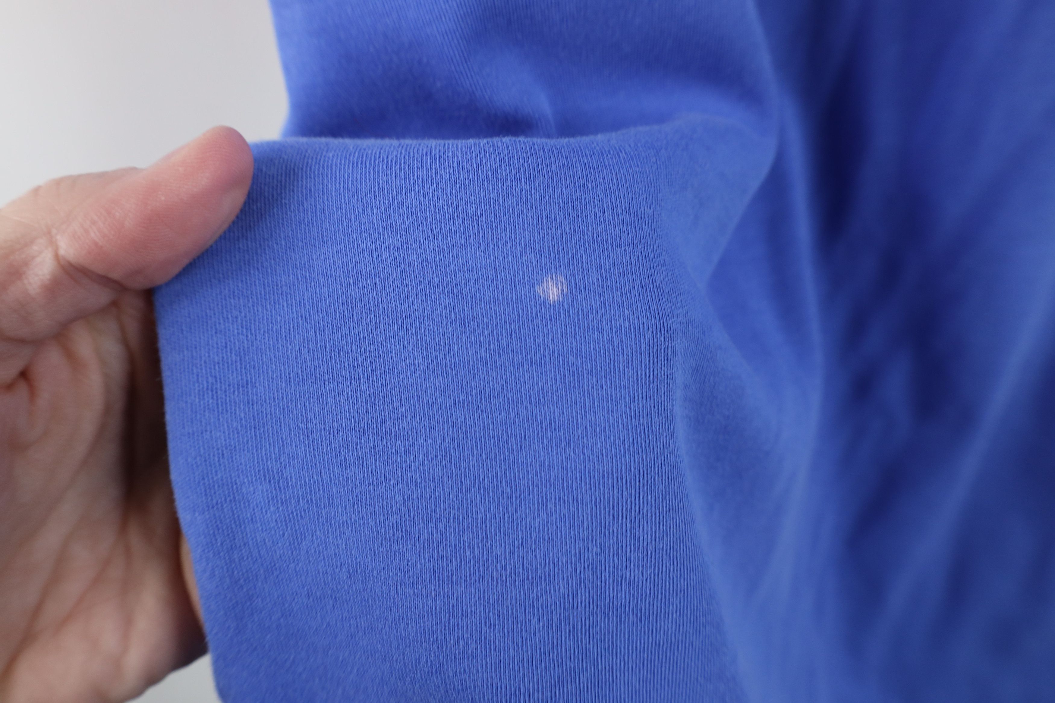 Ralph Lauren Vintage 90s Ralph Lauren Soft Cotton Knit Golf Polo Blue Size US M / EU 48-50 / 2 - 12 Thumbnail