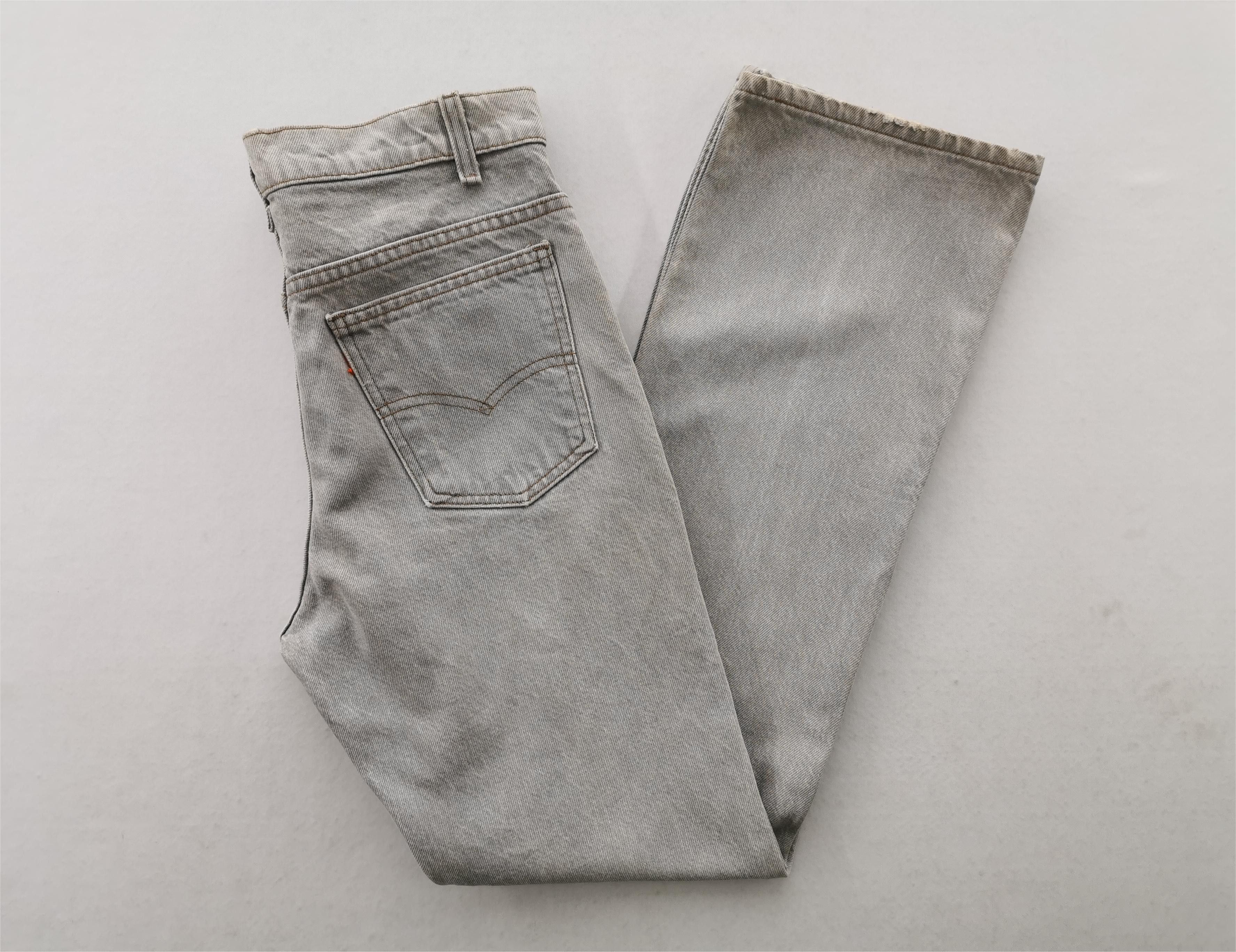 Levi's Distressed Vintage 90's Levis 517 Orange Tab Made In USA Size US 33 - 5 Thumbnail