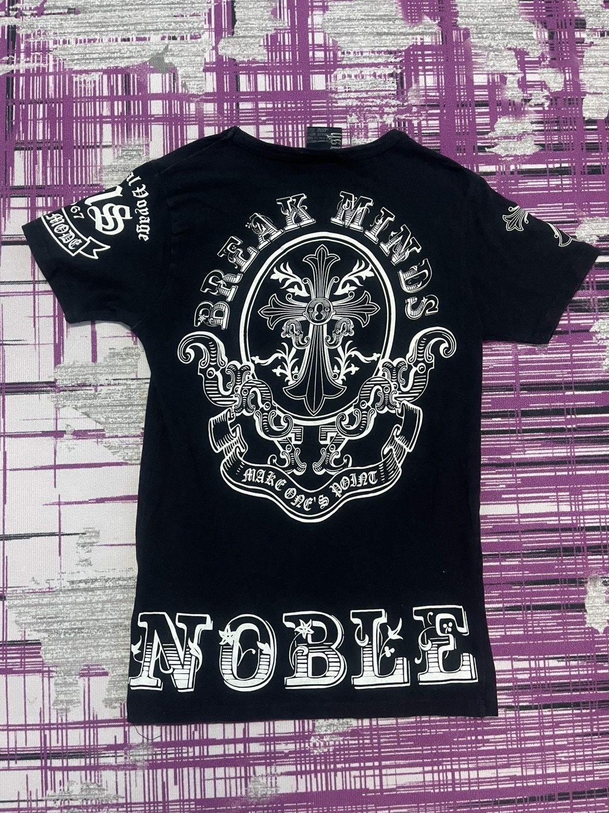 Japanese Brand × Vintage VINTAGE CLASH AHEAD SKULLS TEE VERY RARE Size US M / EU 48-50 / 2 - 2 Thumbnail