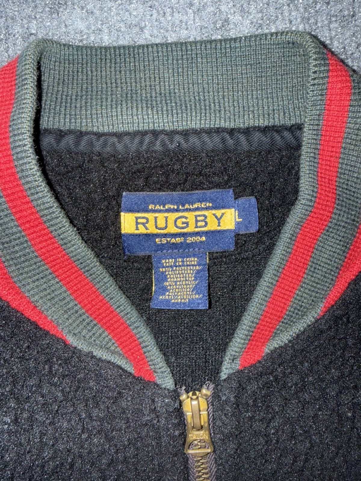 Rugby Ralph Lauren Ralph Lauren Rugby Sherpa Fleece Varsity Jacket Size US L / EU 52-54 / 3 - 3 Thumbnail