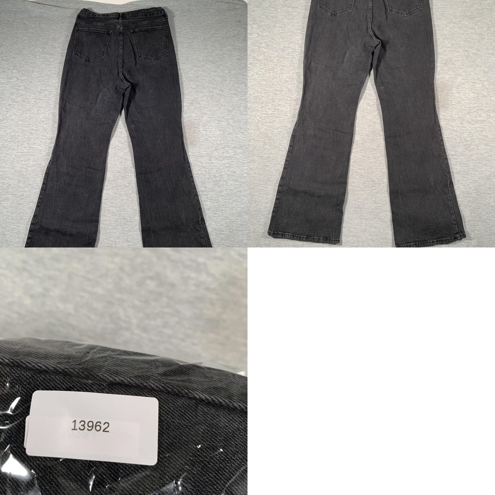 Old Navy Old Navy Jeans Womens 12 Gray Higher High Rise Flare Stretch Denim Moonshade Jeans Size 34" / US 12 / IT 48 - 10 Thumbnail