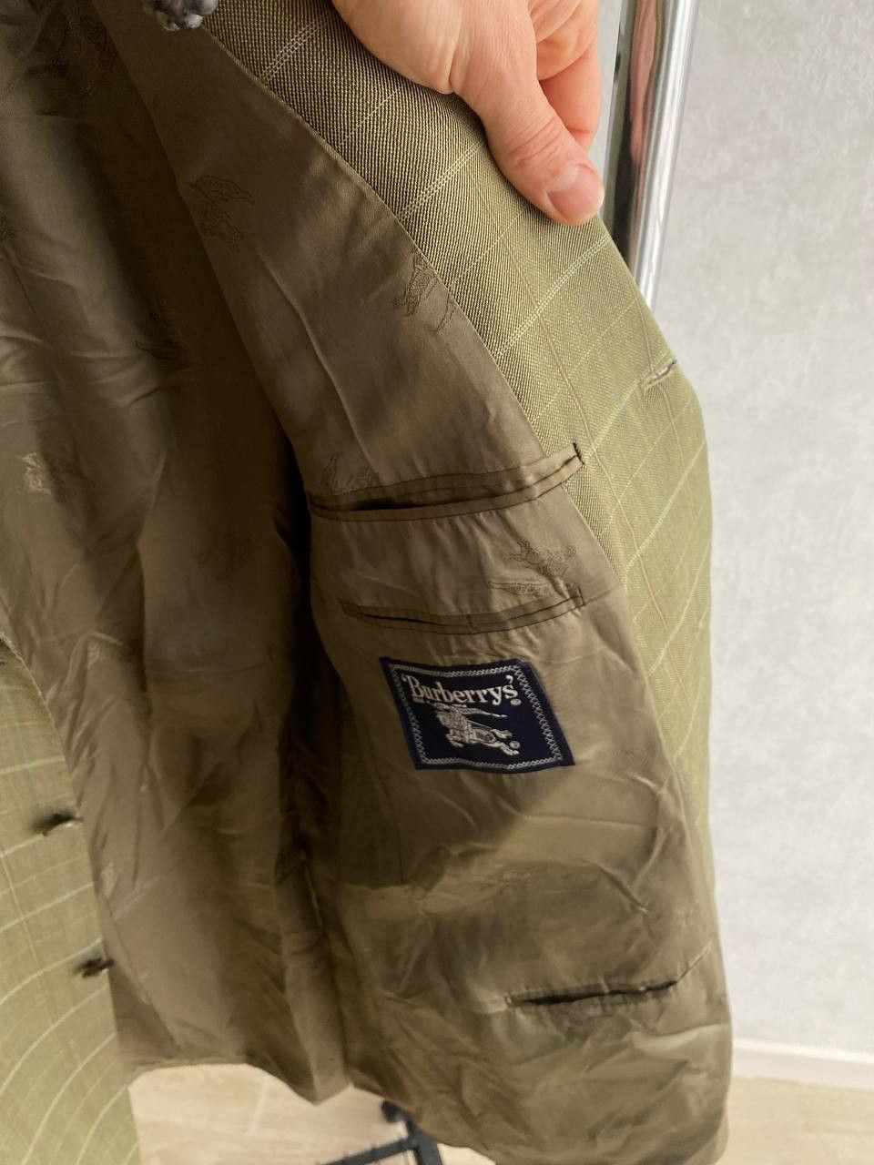 Burberry RARE VINTAGE “Burberrys” BLAZER Size 40L - 4 Thumbnail