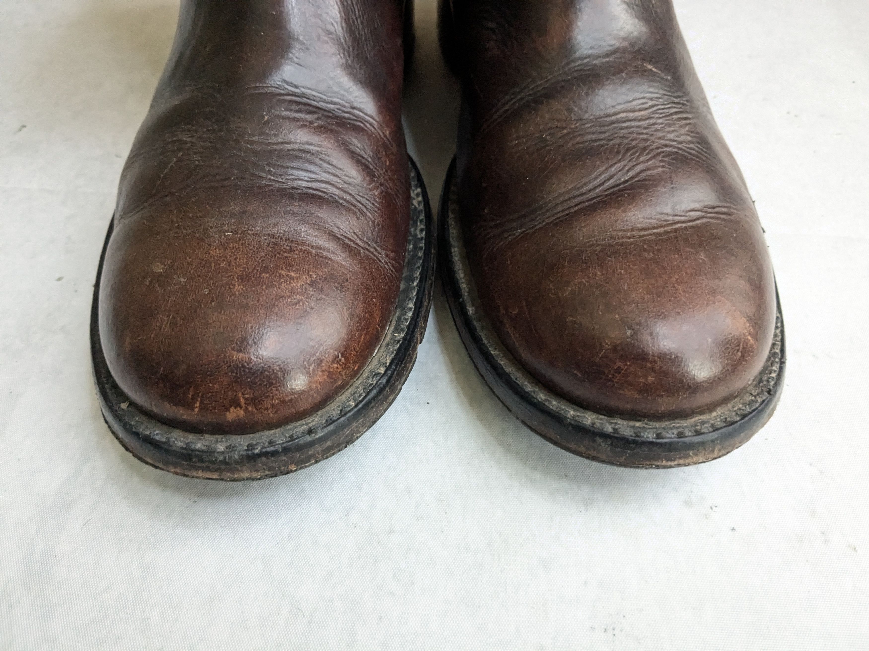 Frye Frye Engineer Boots Brown 10.5 Leather Buckle Size US 10.5 / EU 43-44 - 4 Thumbnail