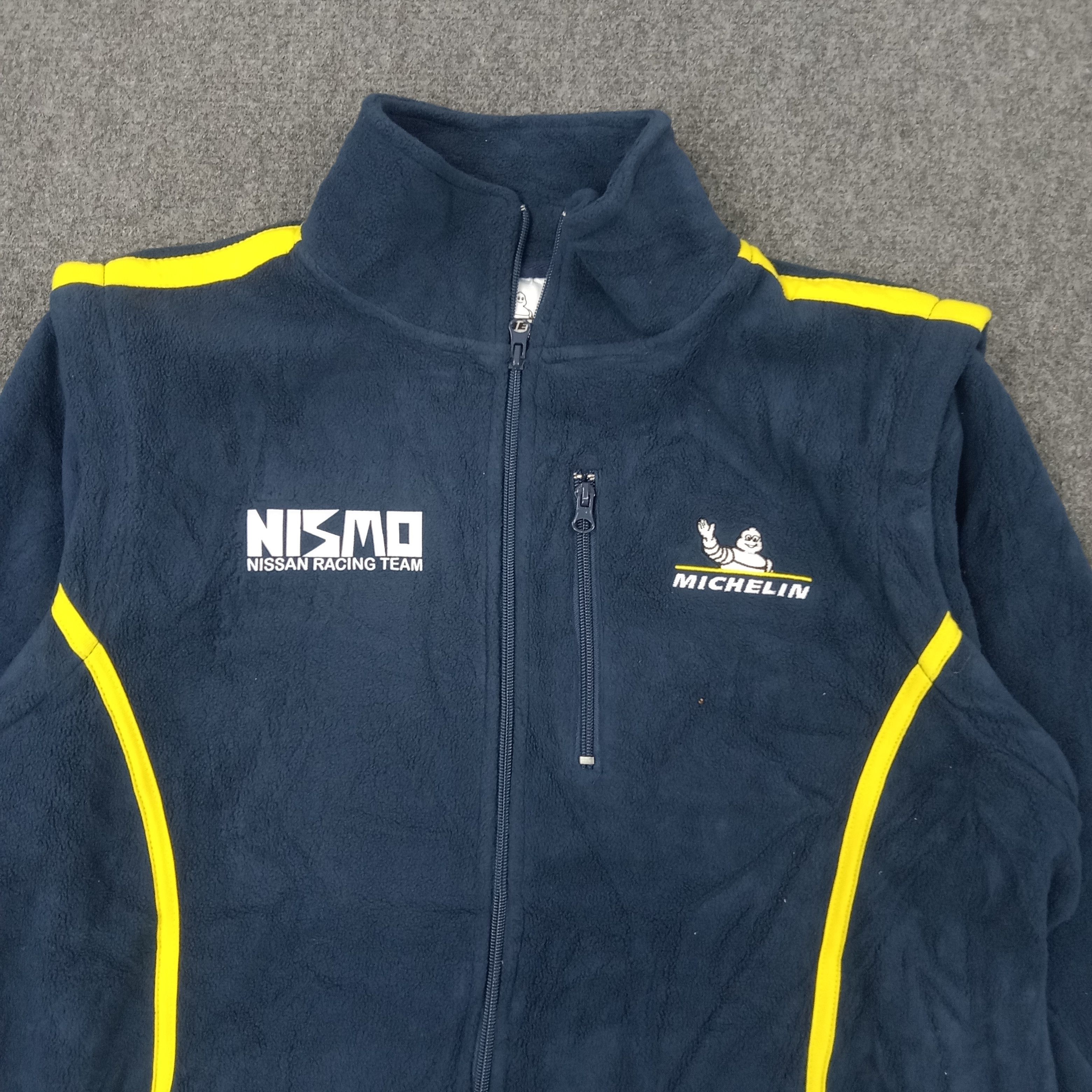 Japanese Brand × Vintage Michelin X Nismo Nissan Racing Team Custom Art Jacket C221N9 Size US L / EU 52-54 / 3 - 4 Thumbnail