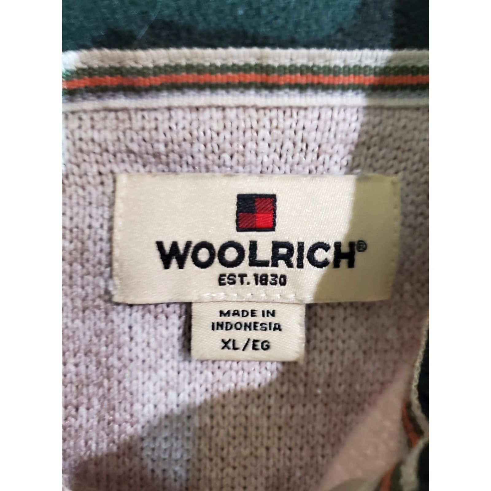 Vintage Woolrich Sweater Mens XL Quarter Zip Pocket Beige Mock Neck Long Sleeve Pullover Casual 1/4 Zip Pockets Woolrich Size US XL / EU 56 / 4 - 4 Thumbnail