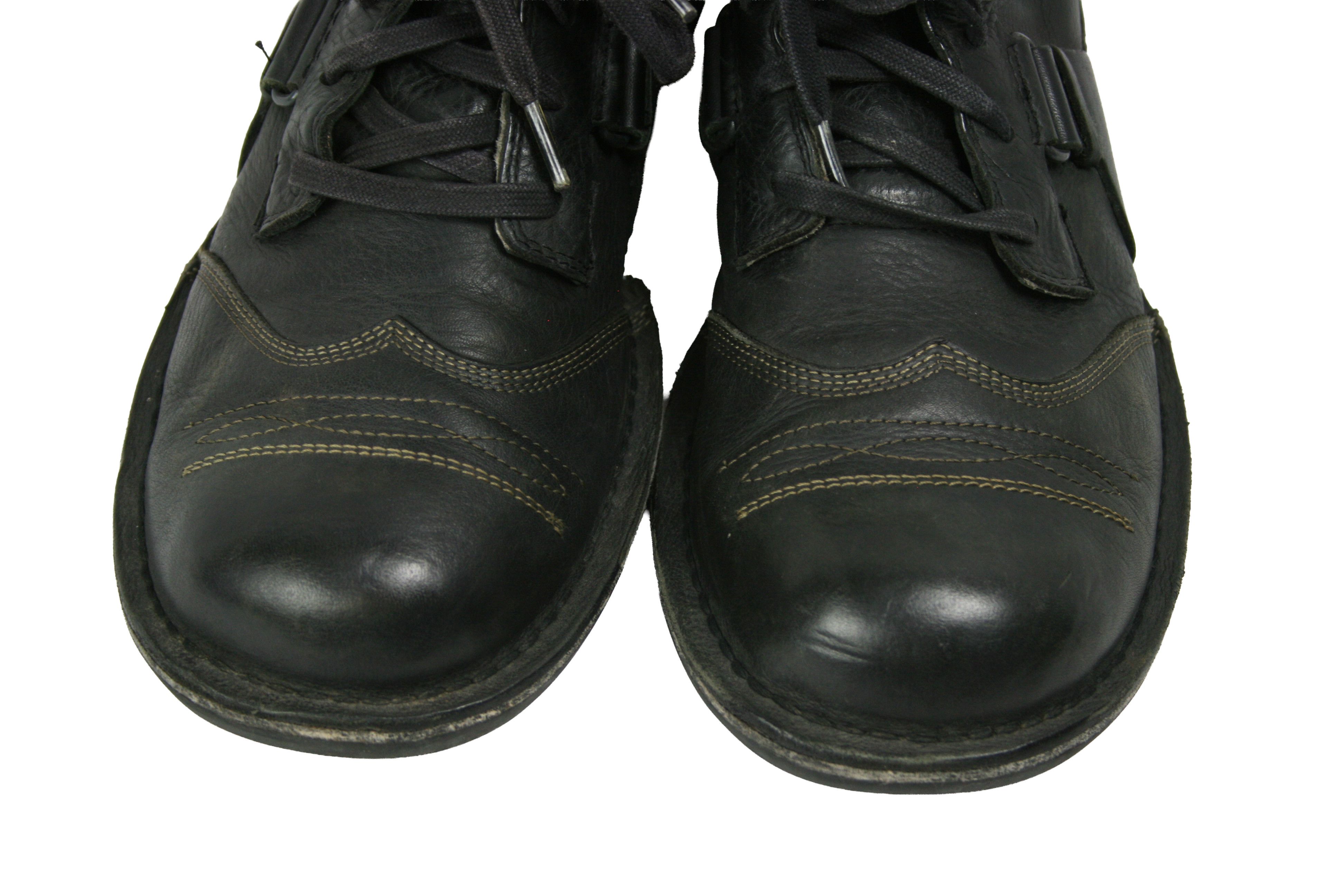 Diesel 00S Industrial Avant Garde Y2K Biker Purnell Boots Vintage Size US 11 / EU 44 - 5 Thumbnail