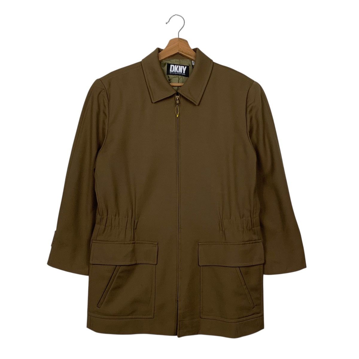 DKNY DKNY Wool Women Jacket Size S / US 4 / IT 40 - 1 Thumbnail