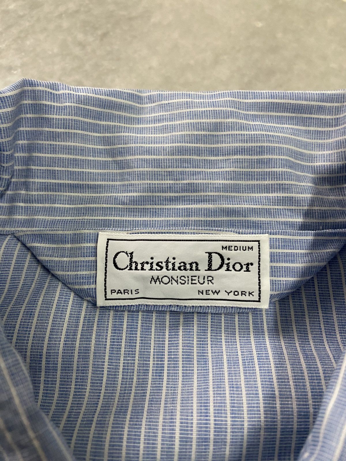 Dior Christian Dior Blue Shirt Size US M / EU 48-50 / 2 - 10 Thumbnail