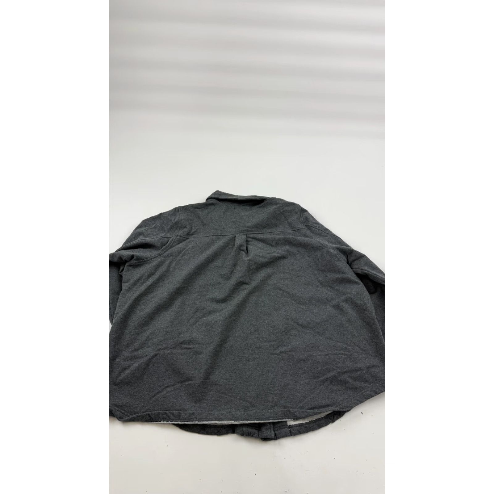 Torrid TORRID Shacket Jacket Plus Size 3X Gray Fleece Lined Button Front Collared Womens Size XXL / US 16-18 / IT 52-54 - 7 Thumbnail