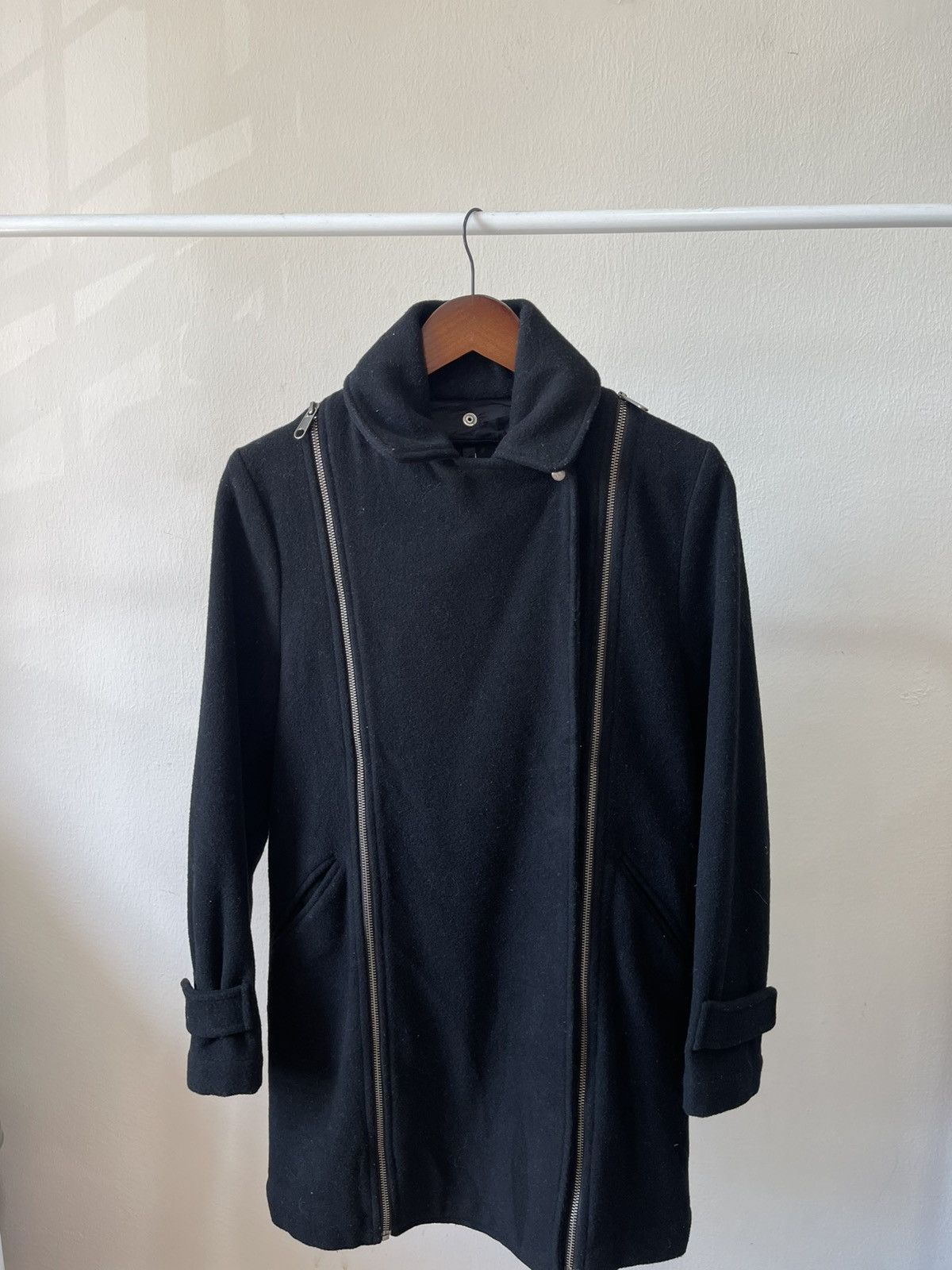 Maison Margiela A/W 2011 Maison Margiela MM6 Detachable Zipper Wool Jacket Size US S / EU 44-46 / 1 - 11 Thumbnail