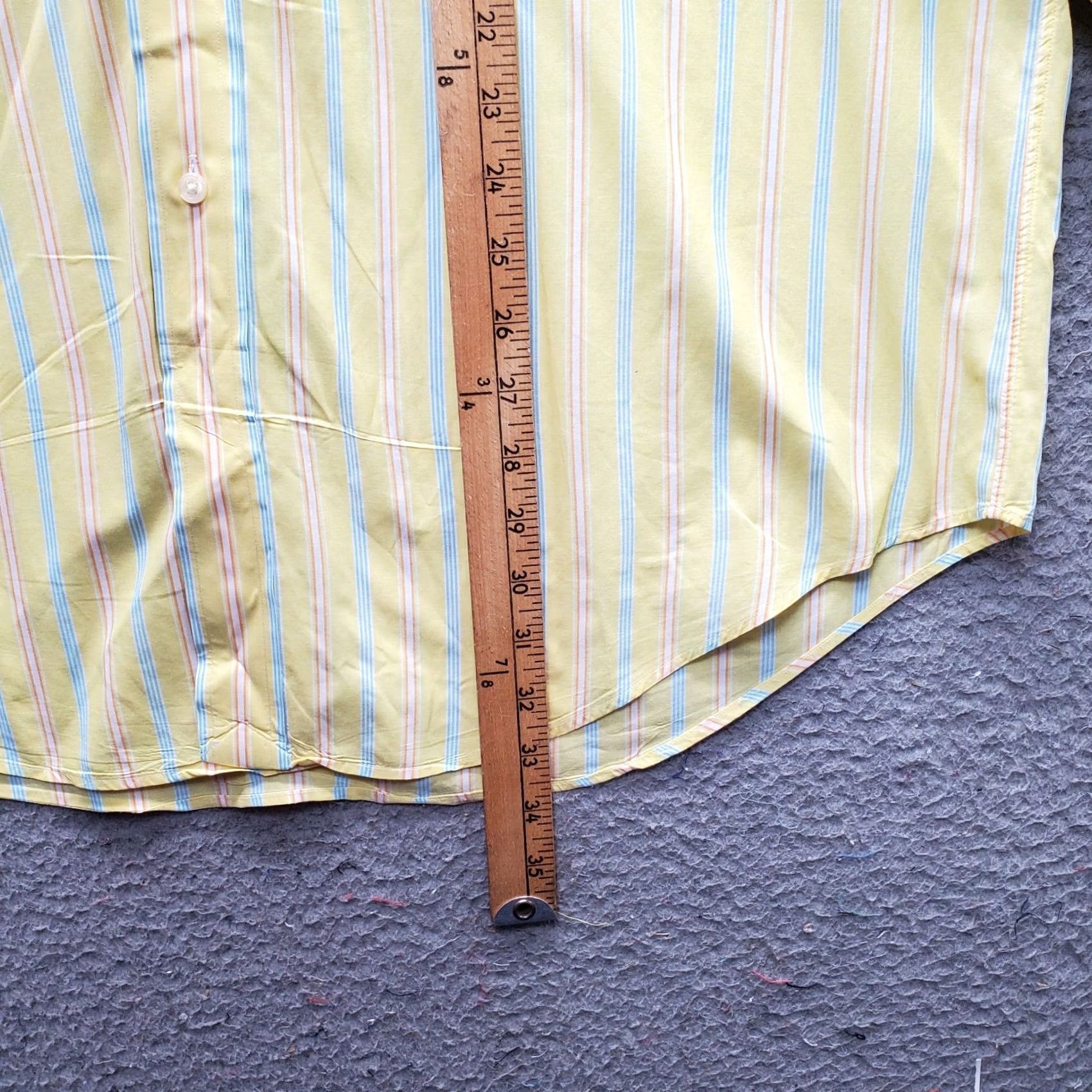 Ralph Lauren Ralph Lauren Dress Shirt Mens 16 Striped Classic Fit Collared Button-Down Shirt Mens Size 16 Multicolor Size 42R - 5 Thumbnail