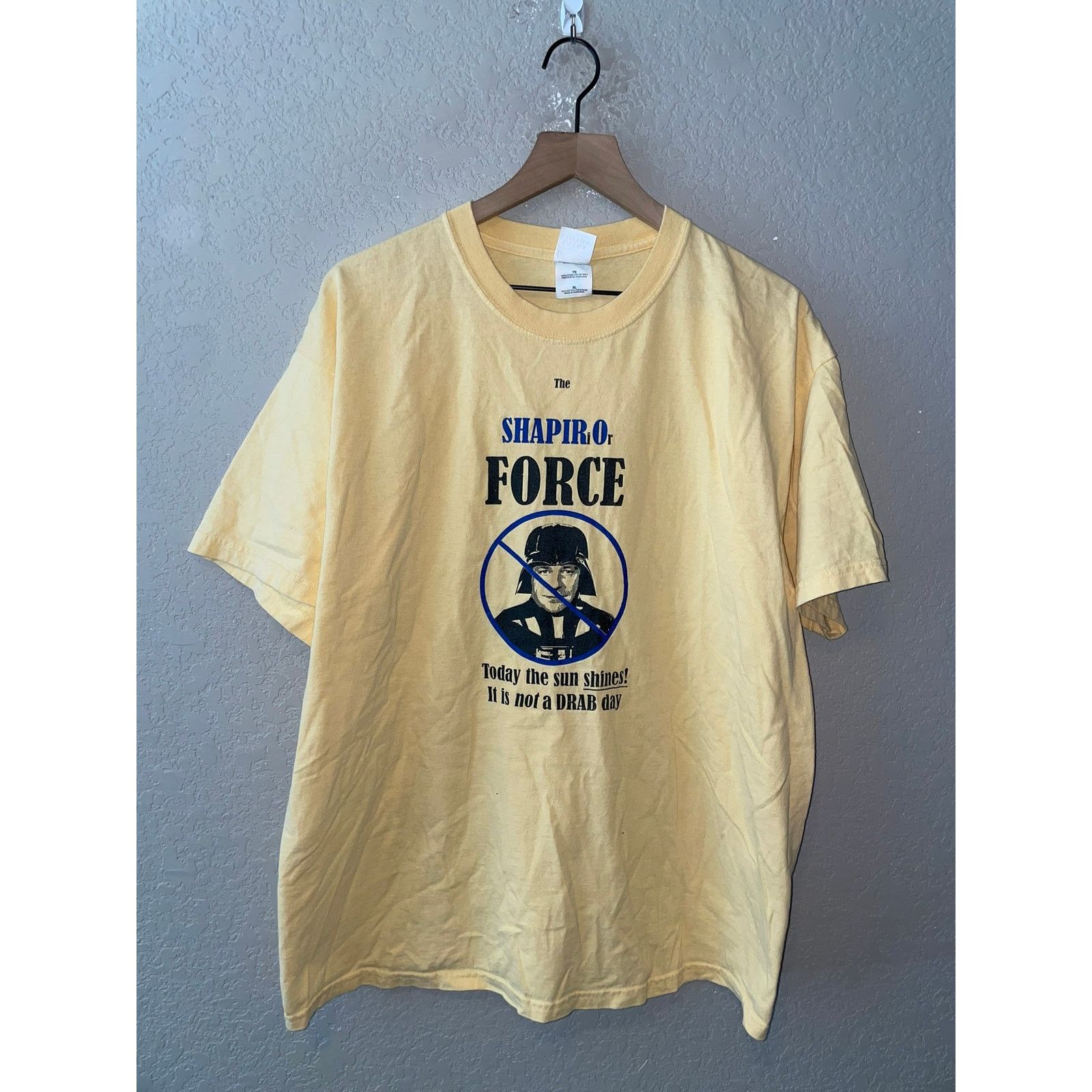 Gildan Vintage Josh Shapiro Shirt The Shapiro Force Today Tee XL Size US XL / EU 56 / 4 - 1 Thumbnail