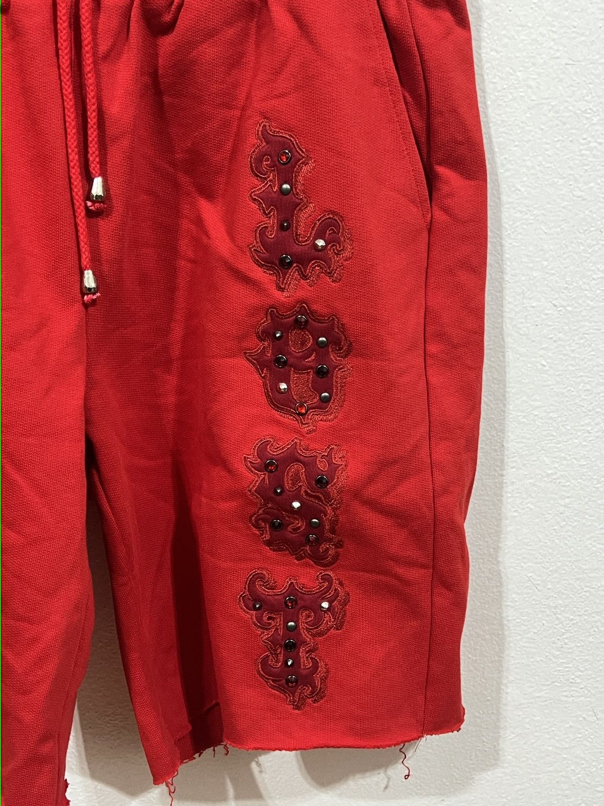 LOST INTRICACY Lost Intricacy Crimson Stones Red Short Size US 36 / EU 52 - 2 Thumbnail