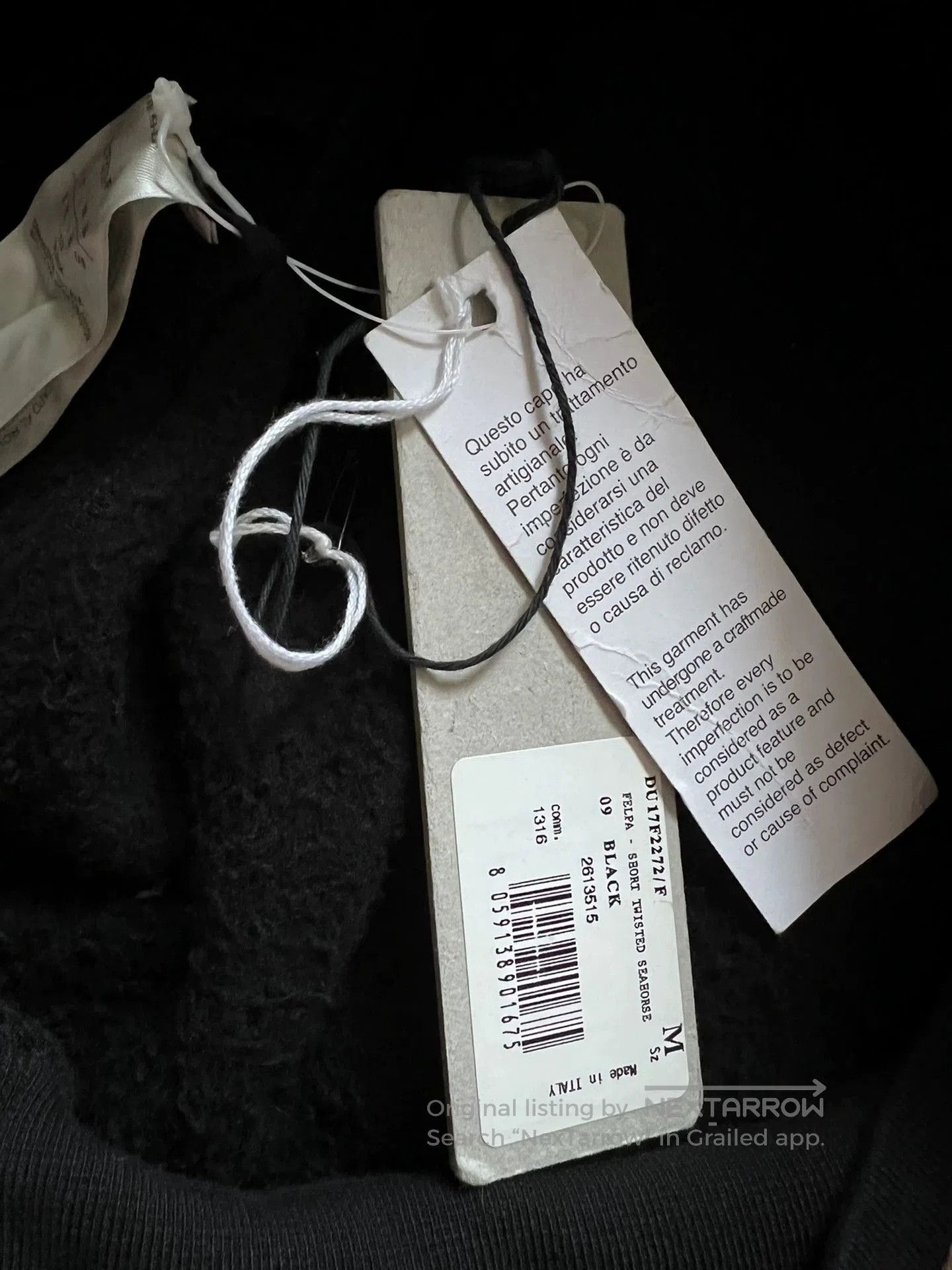 Rick Owens Rick Owens Structured Black Hoodie. Size US M / EU 48-50 / 2 - 4 Thumbnail