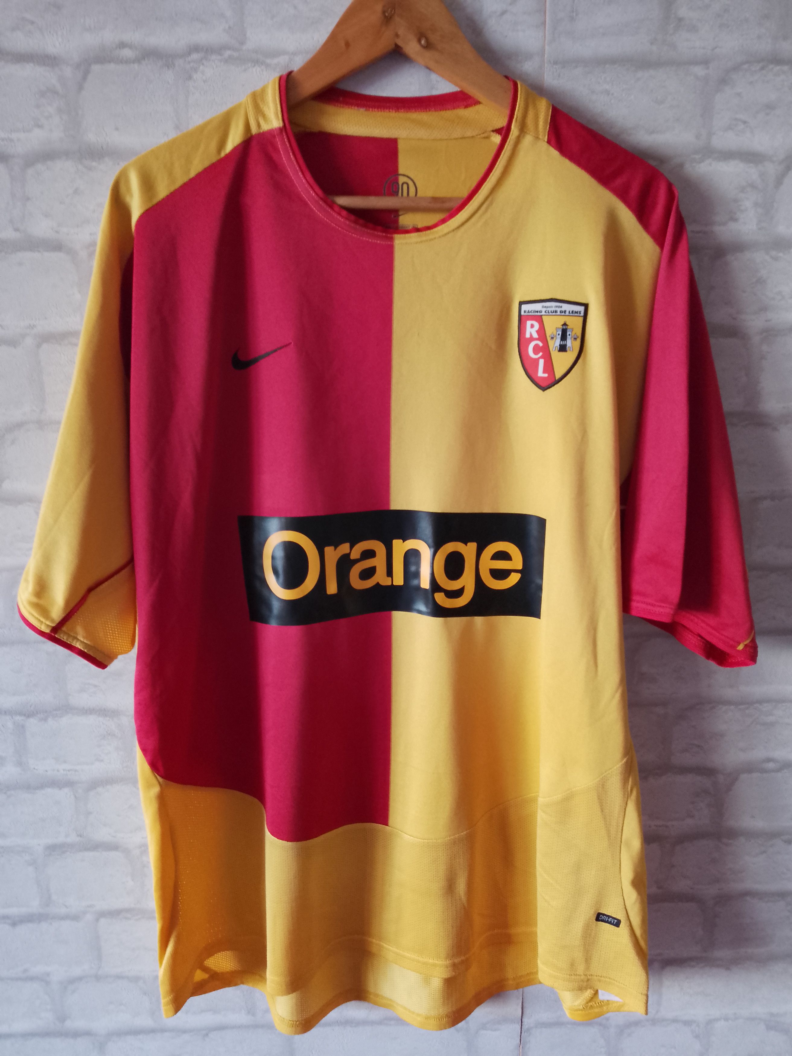 Vintage RC Lens Football Jersey 2004-2005 - Nike - Size XL