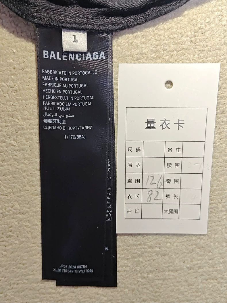 Balenciaga Balenciaga size 1 Iron Tower Washed Short Sleeves Size US S / EU 44-46 / 1 - 5 Thumbnail