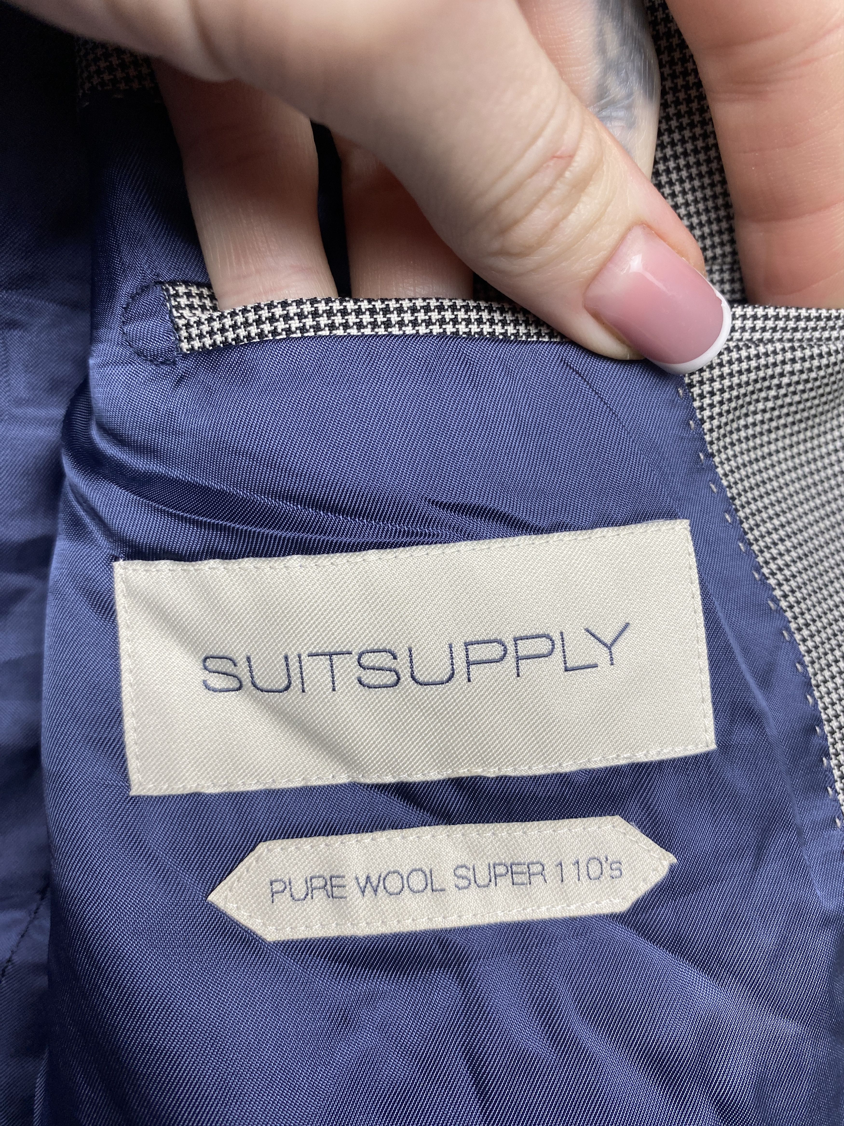 Suitsupply Suitsupply Vintage Wool Blazer Jacket Two Buttons Size US L / EU 52-54 / 3 - 3 Thumbnail