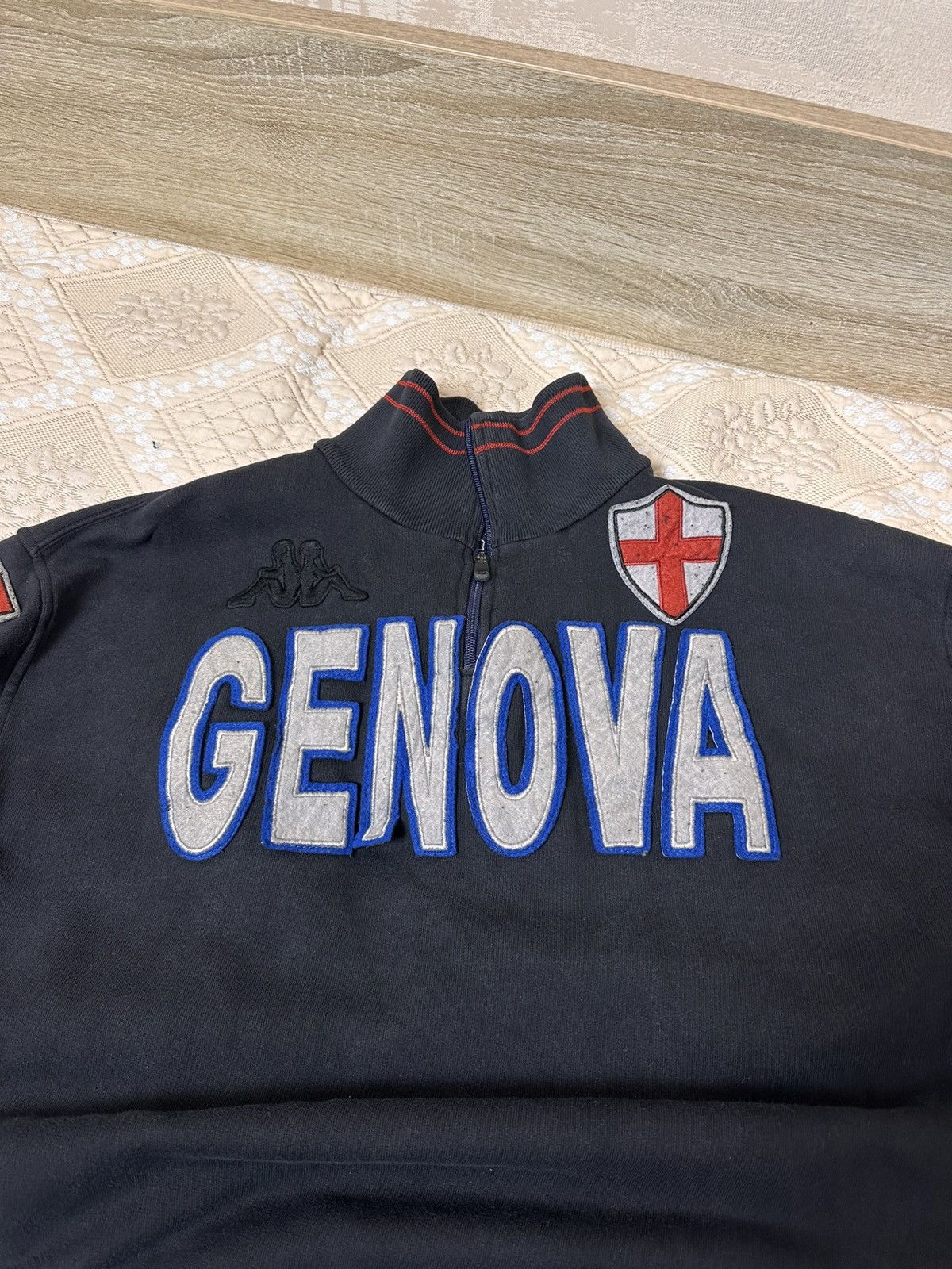 Kappa 🔥 Kappa Genova Italia 2000s Zip Up Sweatshirt Pullover Club Size US XL / EU 56 / 4 - 2 Thumbnail