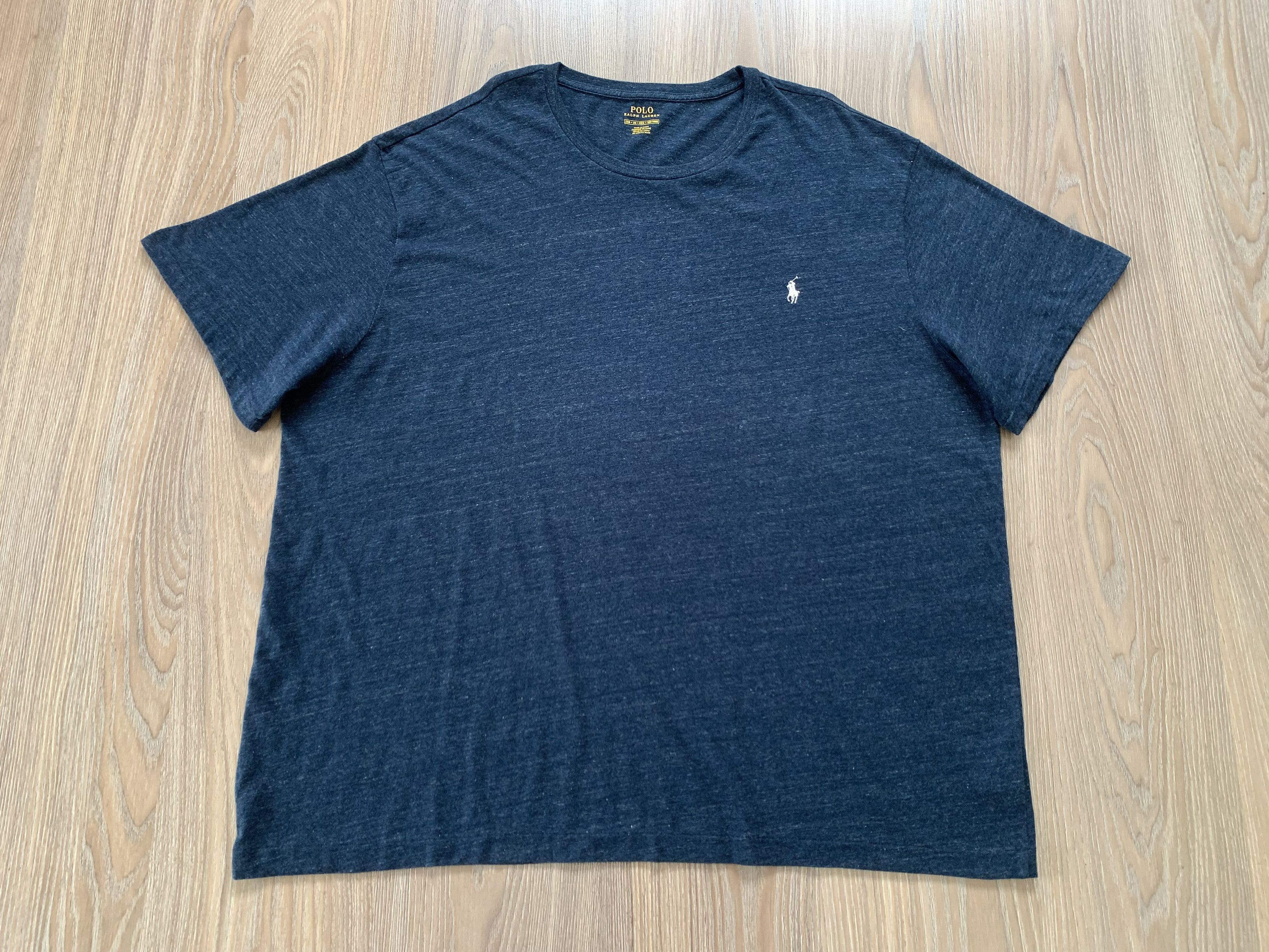 Polo Ralph Lauren Polo Ralph Lauren Blue Cotton T-Shirt Size US XXL / EU 58 / 5 - 2 Thumbnail