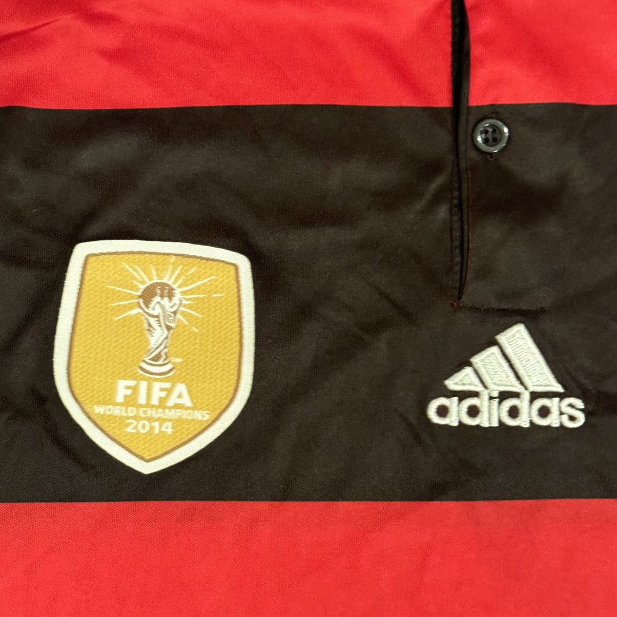Adidas × Vintage Adidas Germany World Cup 2014/2015 Away FIFA Soccer Jersey Size US S / EU 44-46 / 1 - 4 Thumbnail