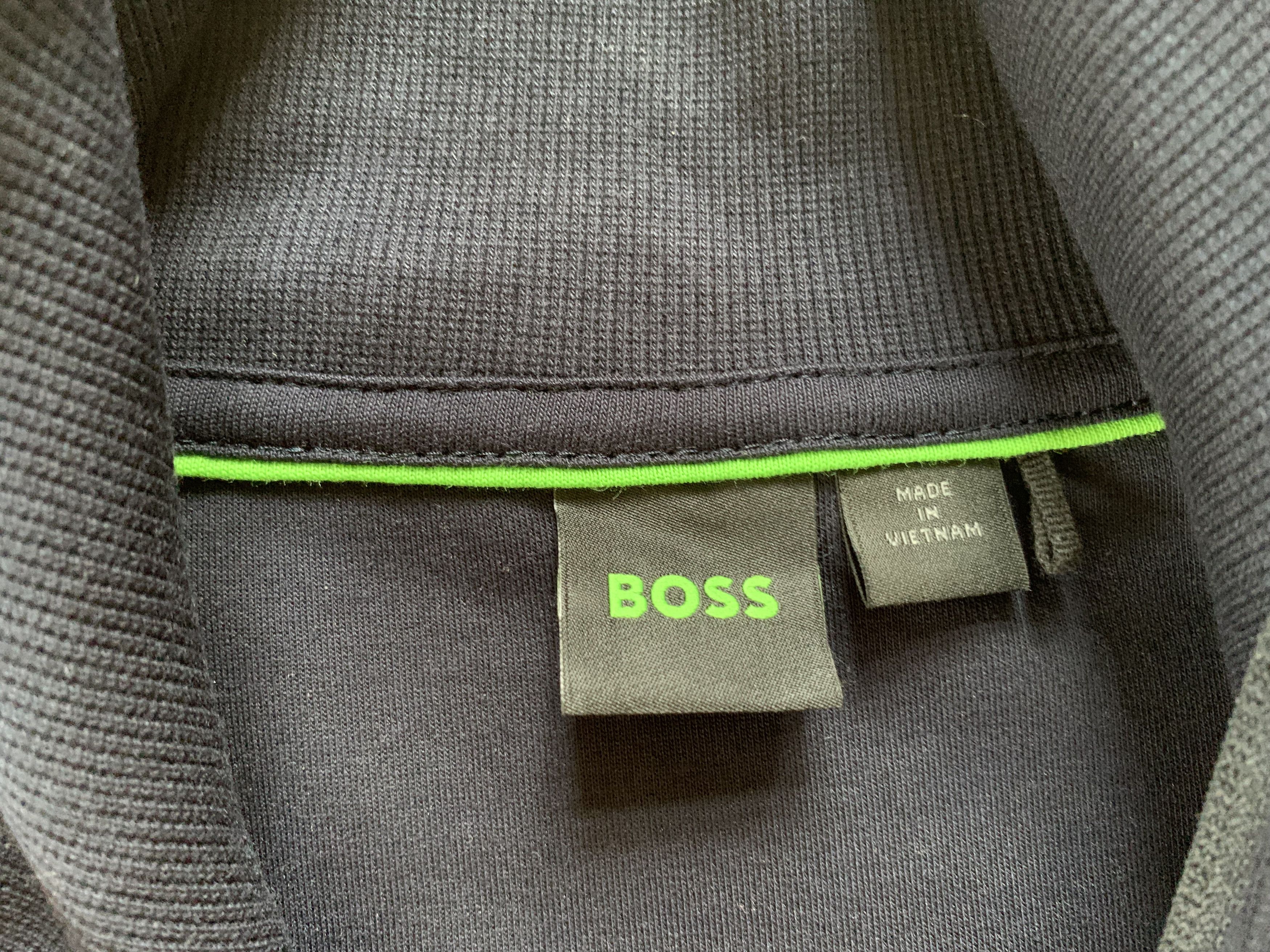 Hugo Boss Hugo Boss Zip-Neck Sweatshirt With Embroidered Logos Size US XL / EU 56 / 4 - 7 Thumbnail